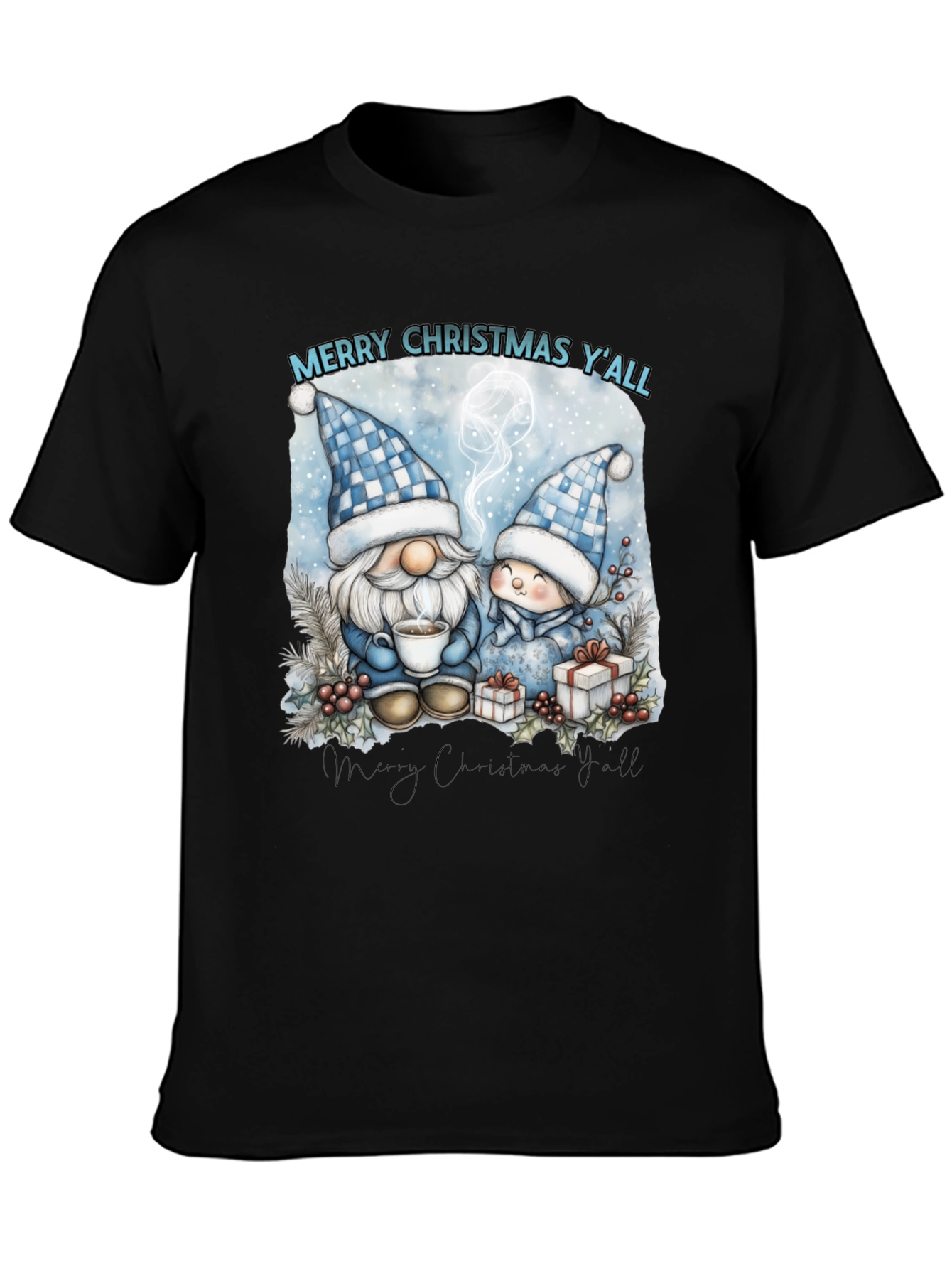 Merry Christmas Yall Gnome T-Shirt