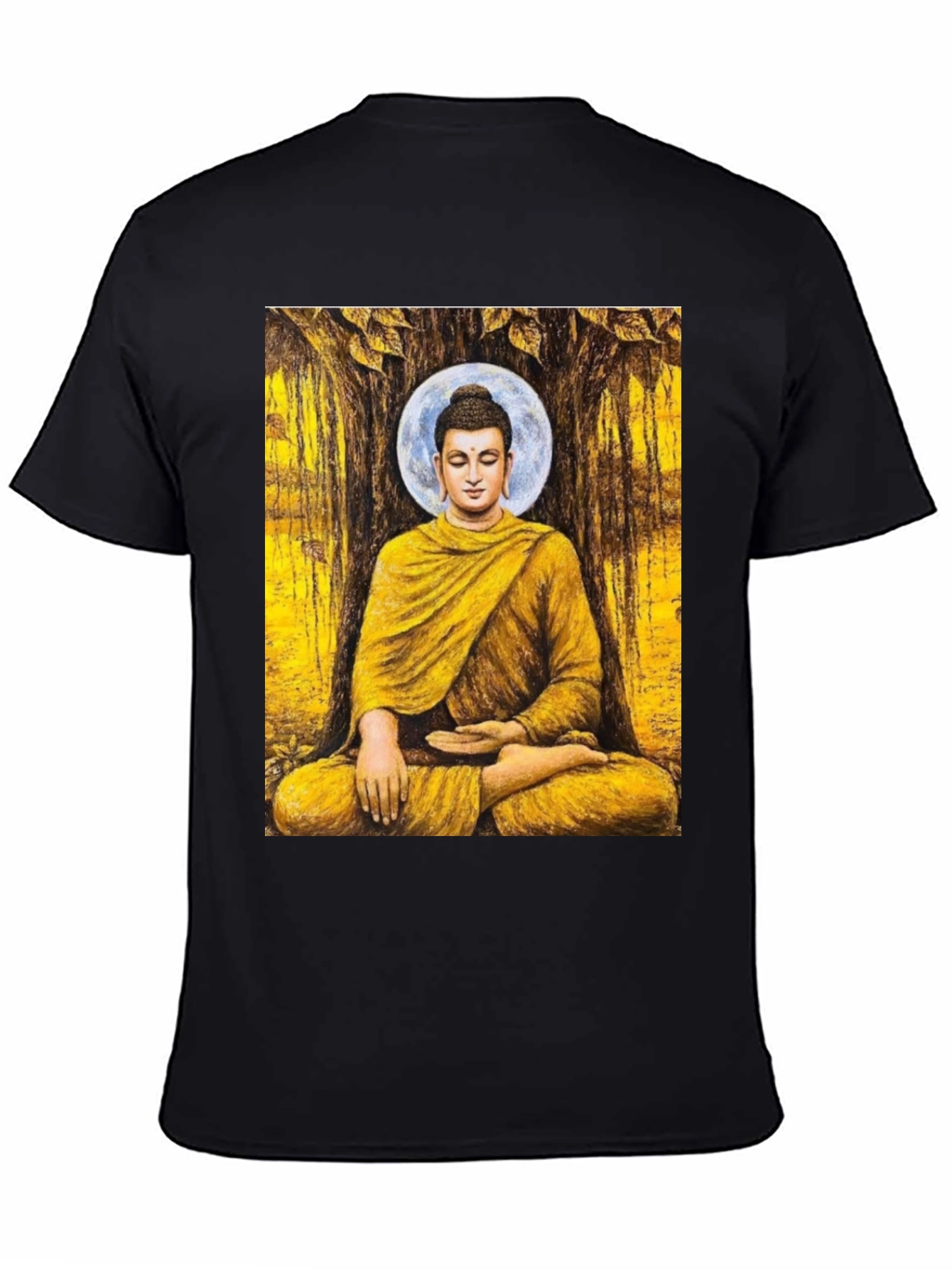 Buddha Graphic Tee - Meditating Enlightenment T-Shirt