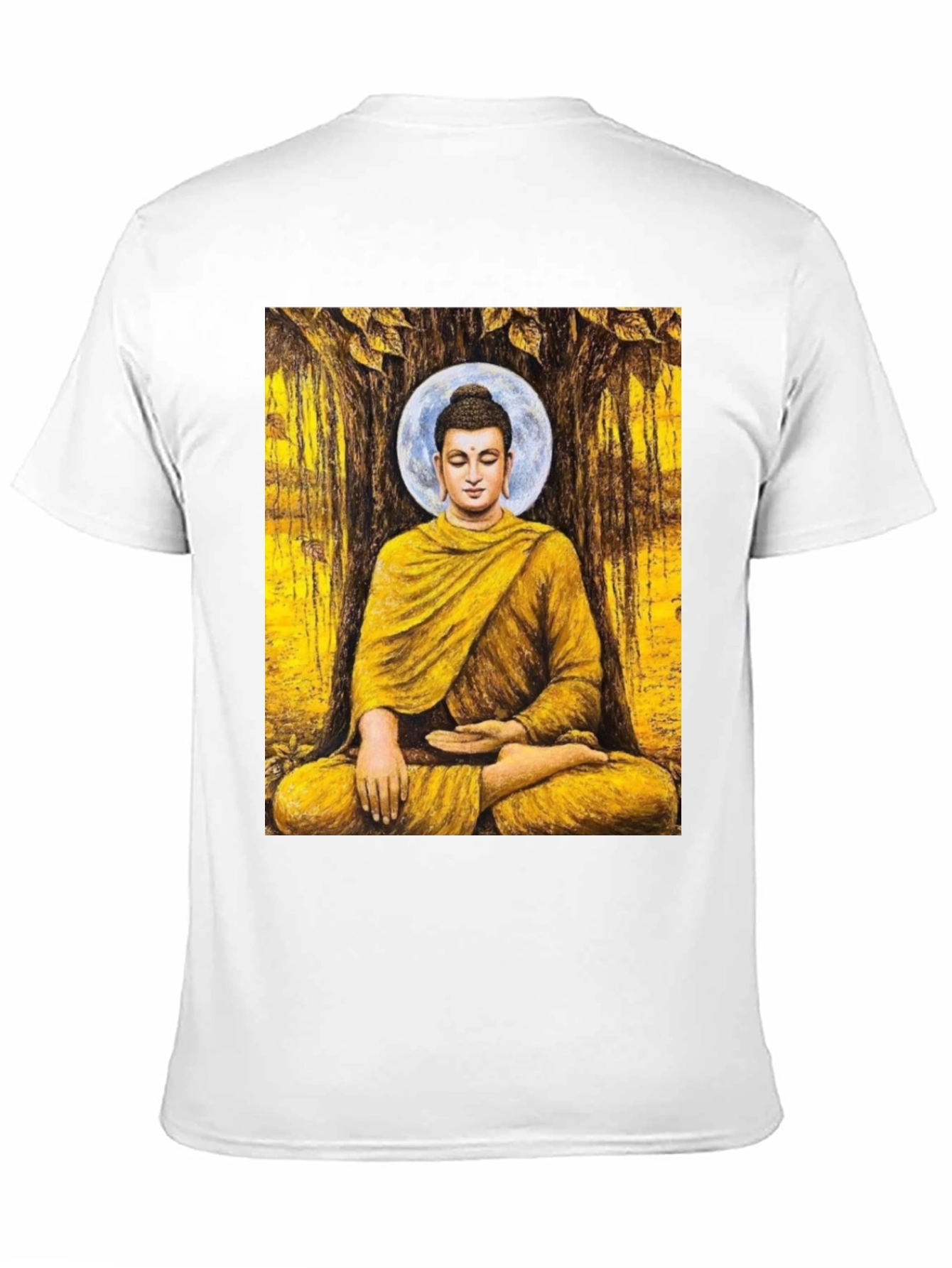 Buddha Graphic Tee - Meditating Enlightenment T-Shirt