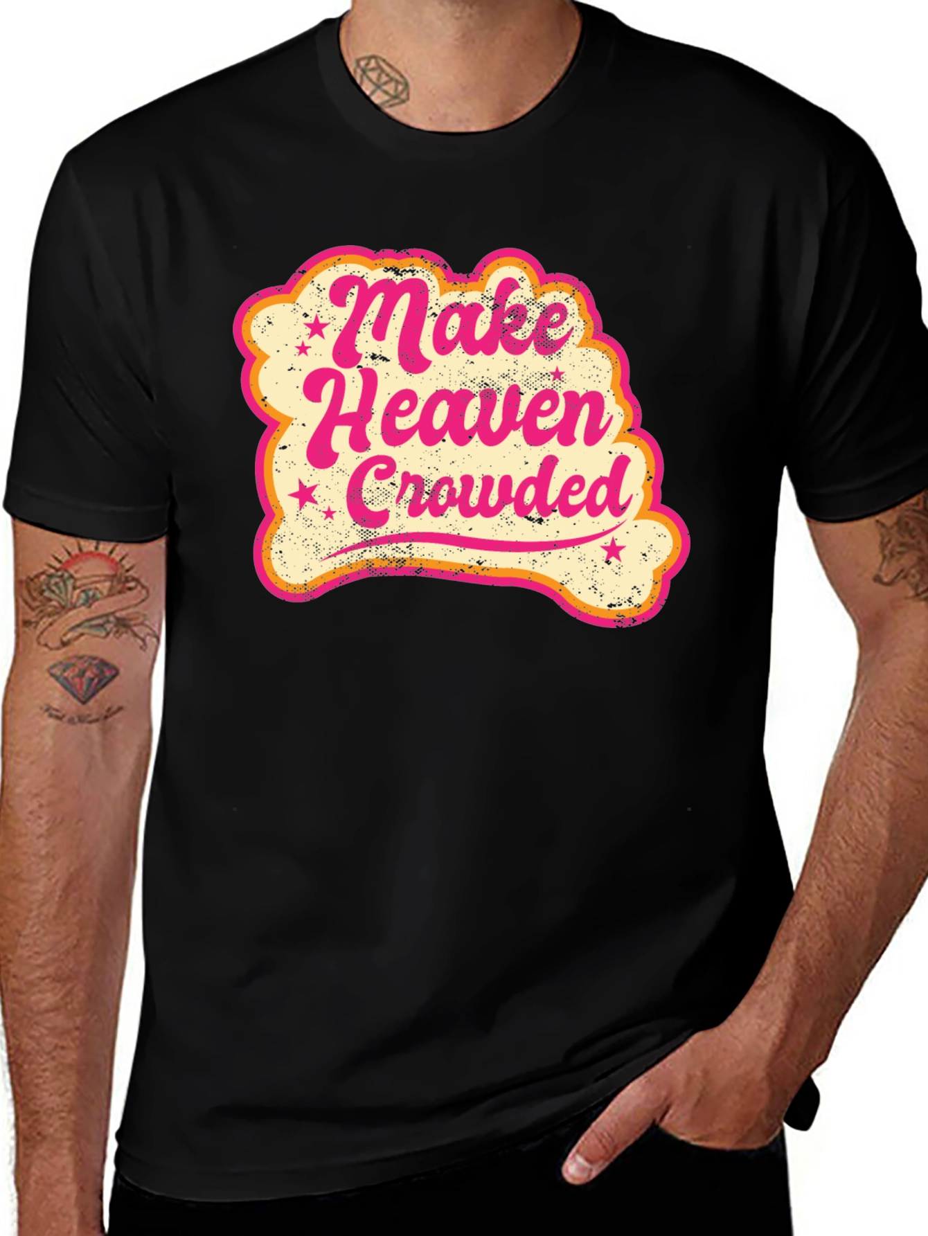 Make Heaven Crowded Graphic T-Shirt