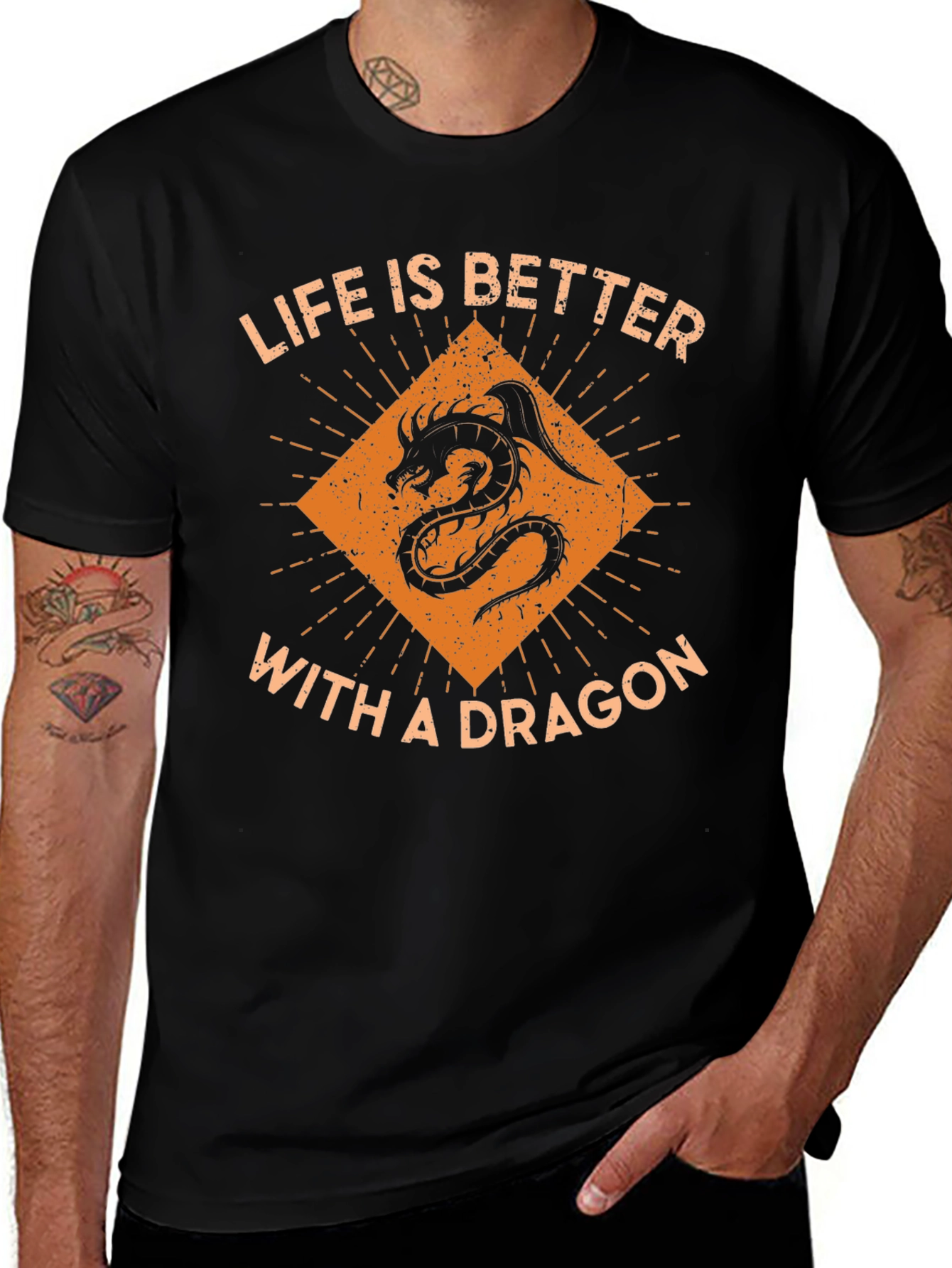 Life is Better with a Dragon T-Shirt