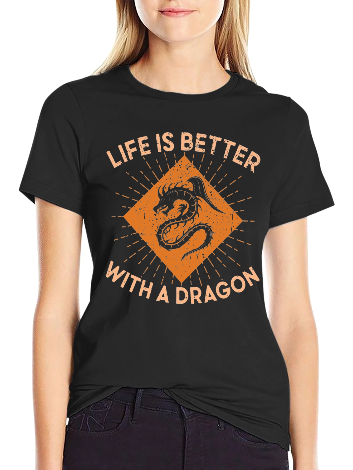 Life is Better with a Dragon T-Shirt