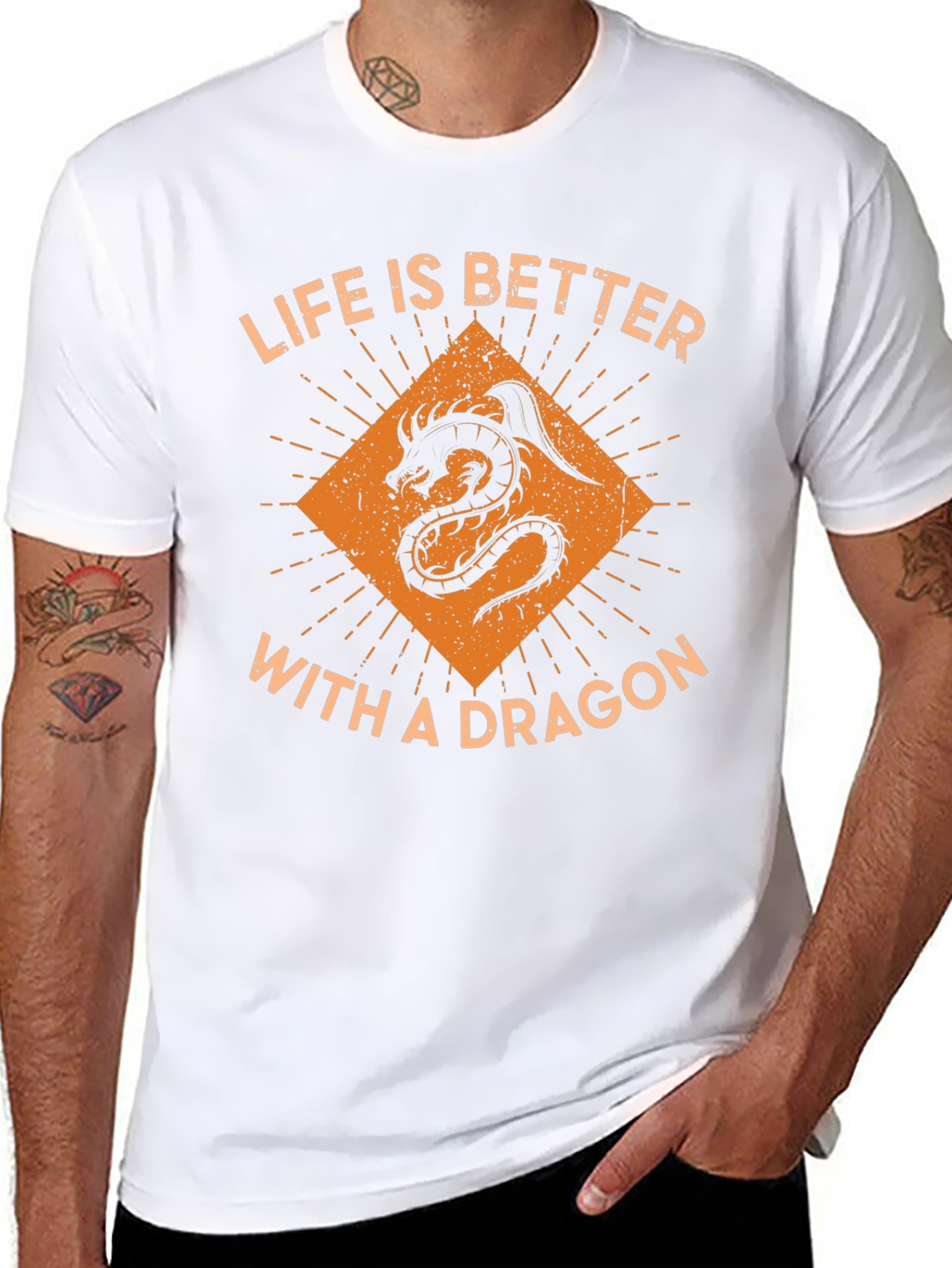 Life is Better with a Dragon T-Shirt