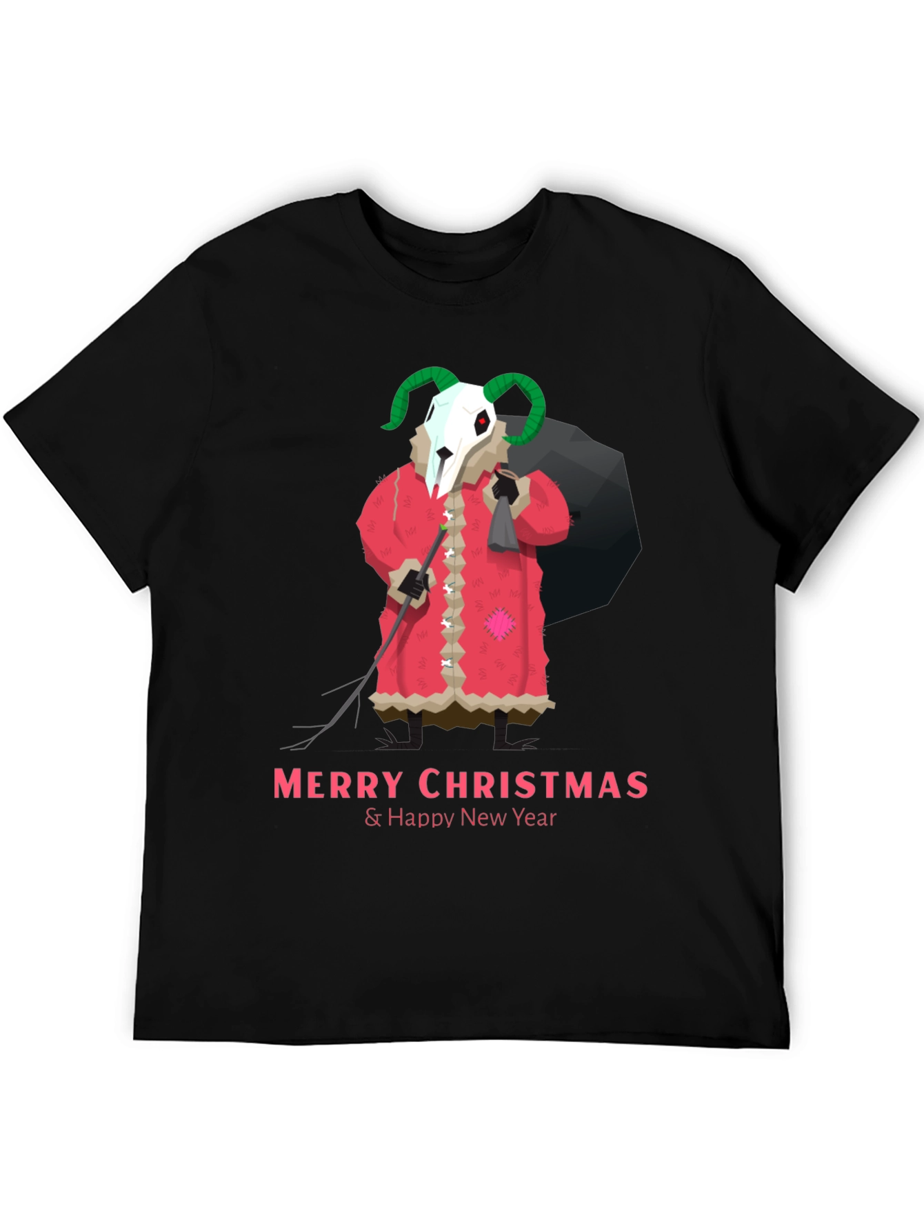 Krampus Christmas T-Shirt: Merry & Twisted Holiday Style!
