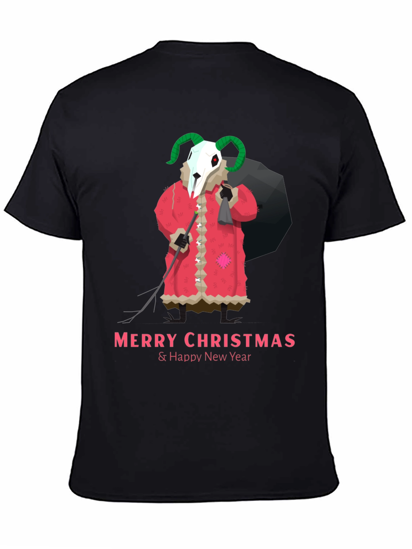 Krampus Christmas T-Shirt: Merry & Twisted Holiday Style!