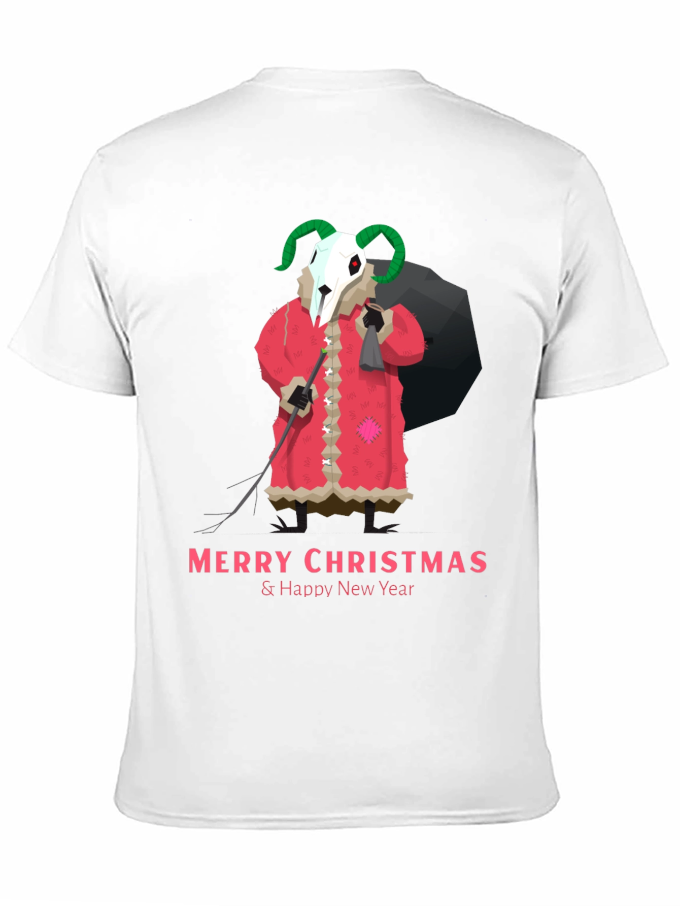 Krampus Christmas T-Shirt: Merry & Twisted Holiday Style!