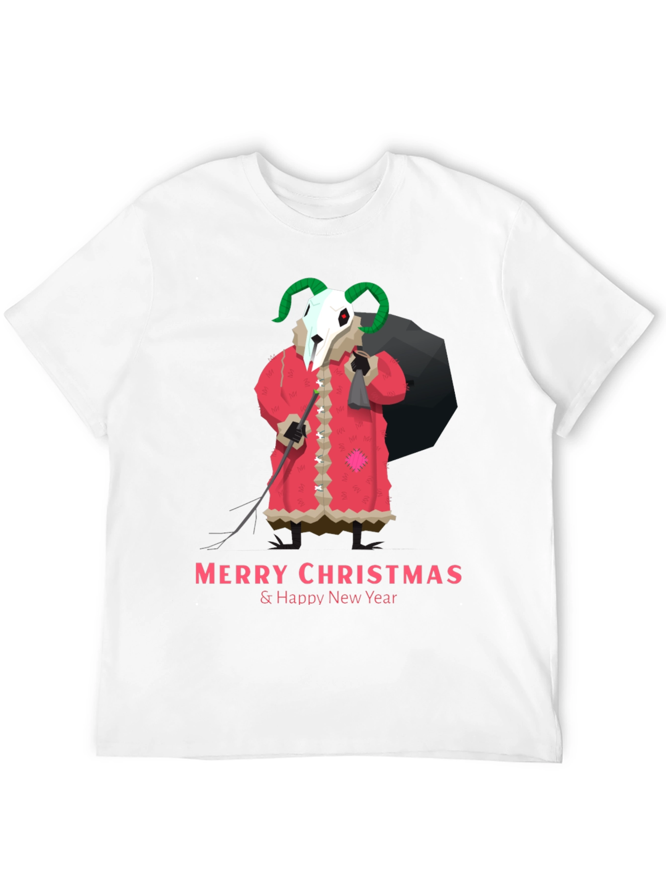 Krampus Christmas T-Shirt: Merry & Twisted Holiday Style!