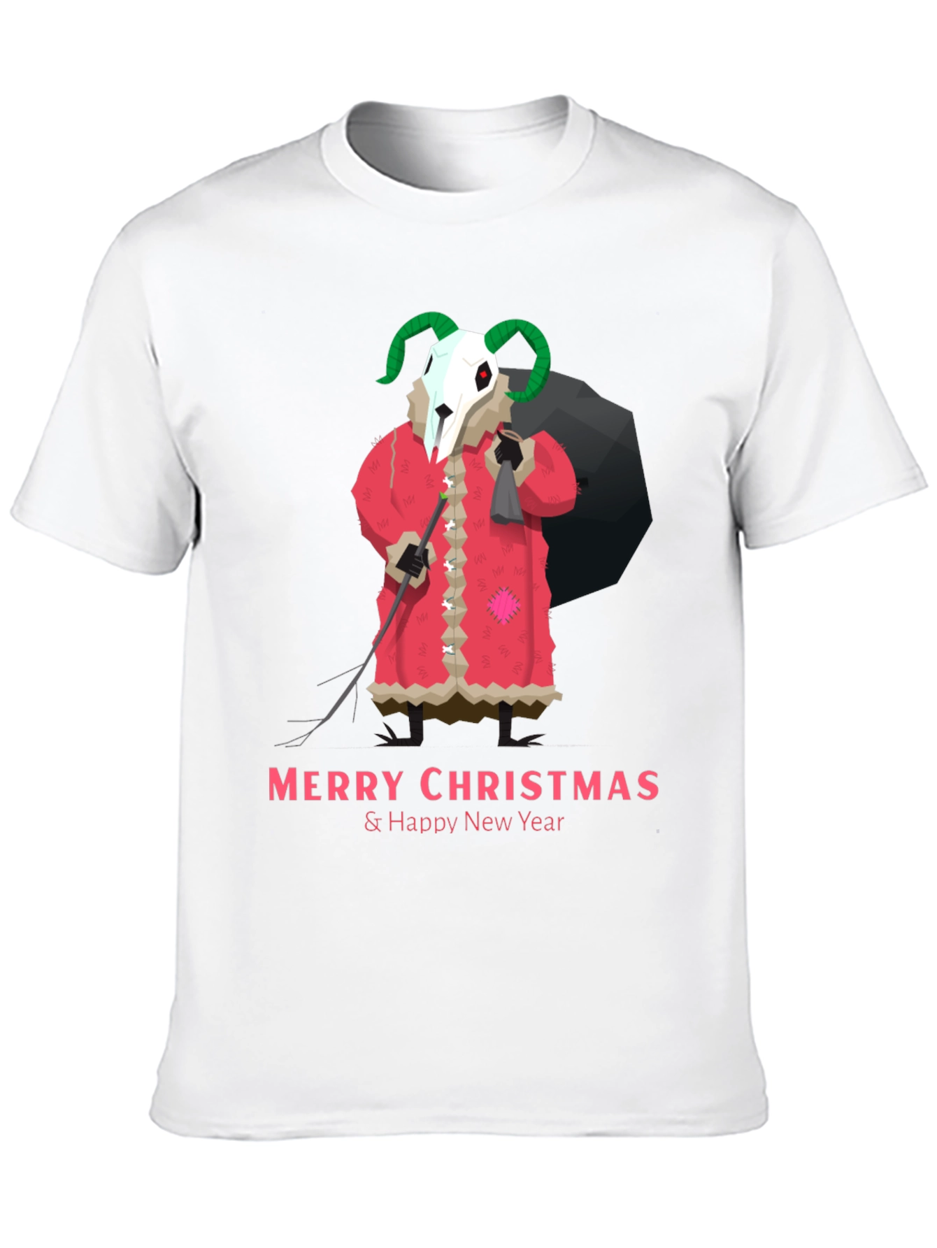 Krampus Christmas T-Shirt: Merry & Twisted Holiday Style!