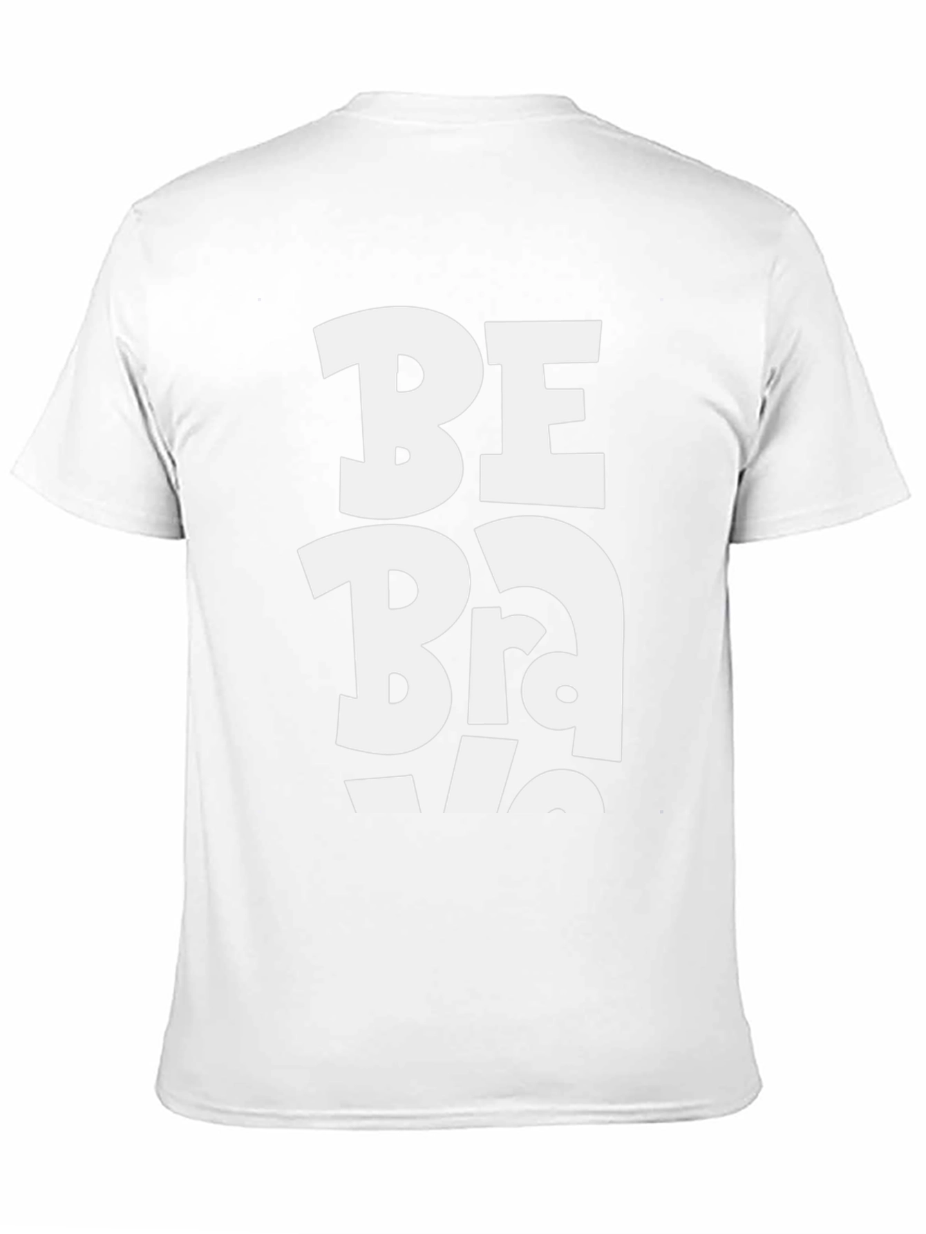 Be Brave T-Shirt - Black Graphic Tee