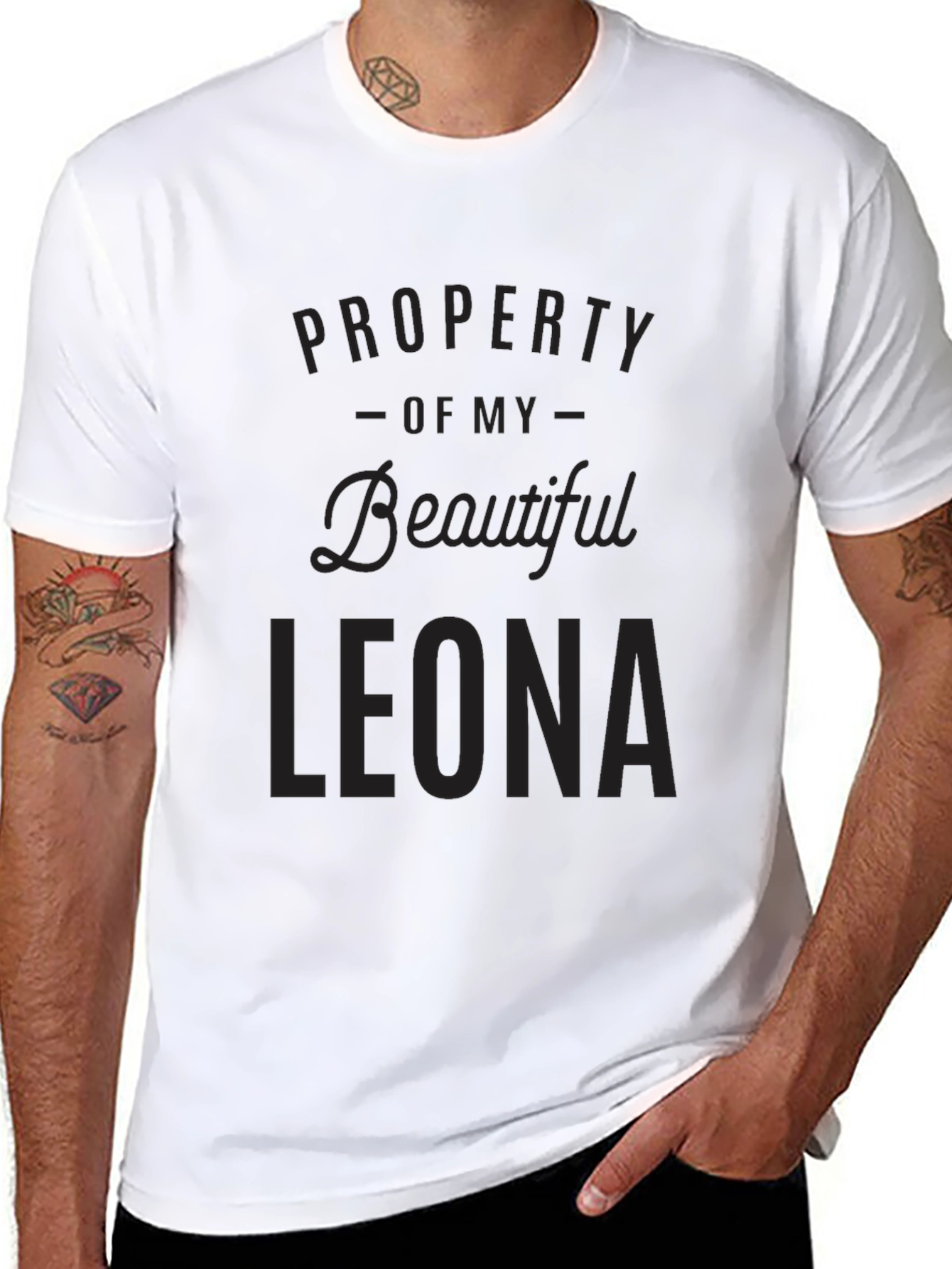 Property of Beautiful Leona - Graphic T-Shirt