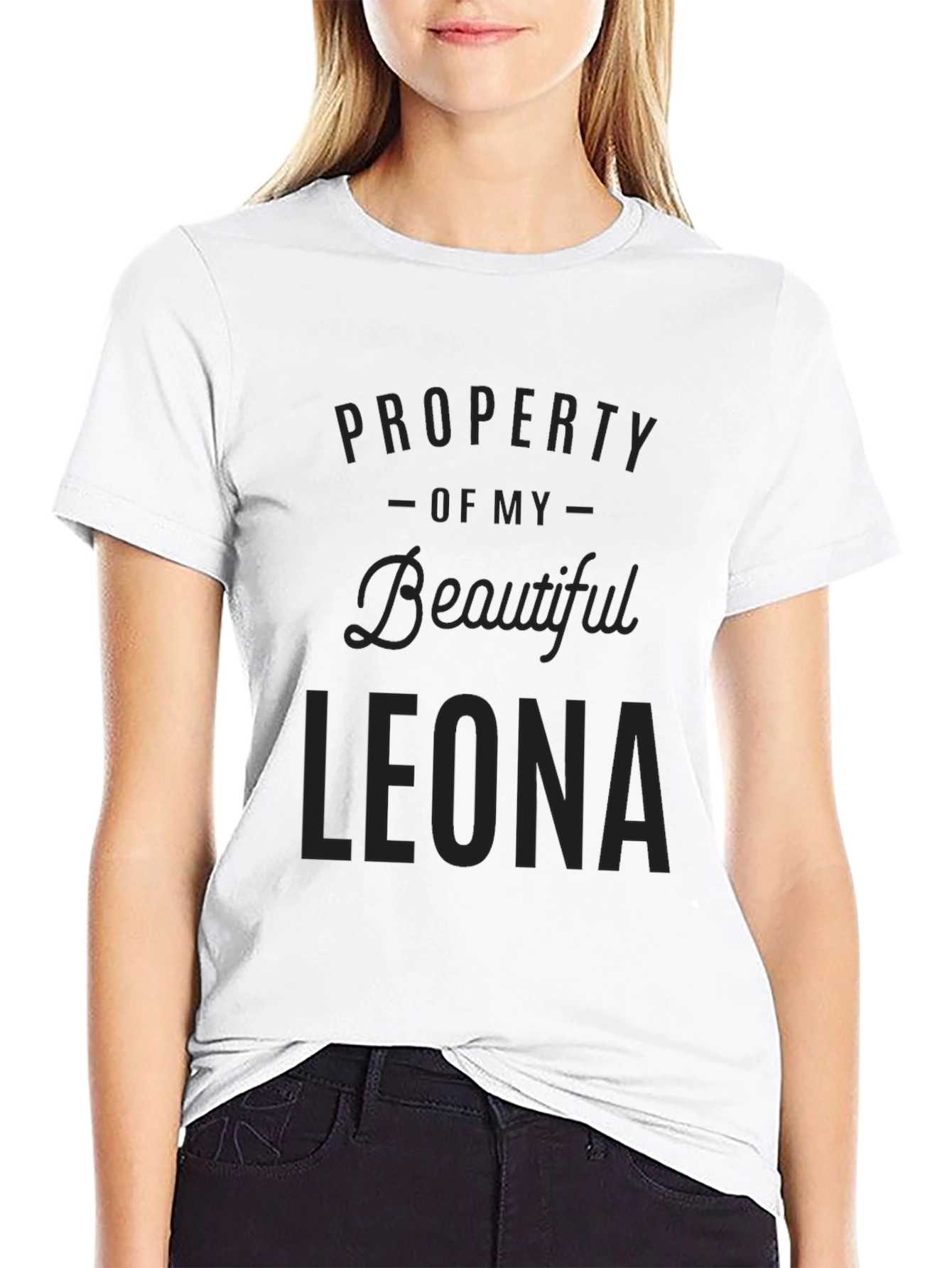 Property of Beautiful Leona - Graphic T-Shirt