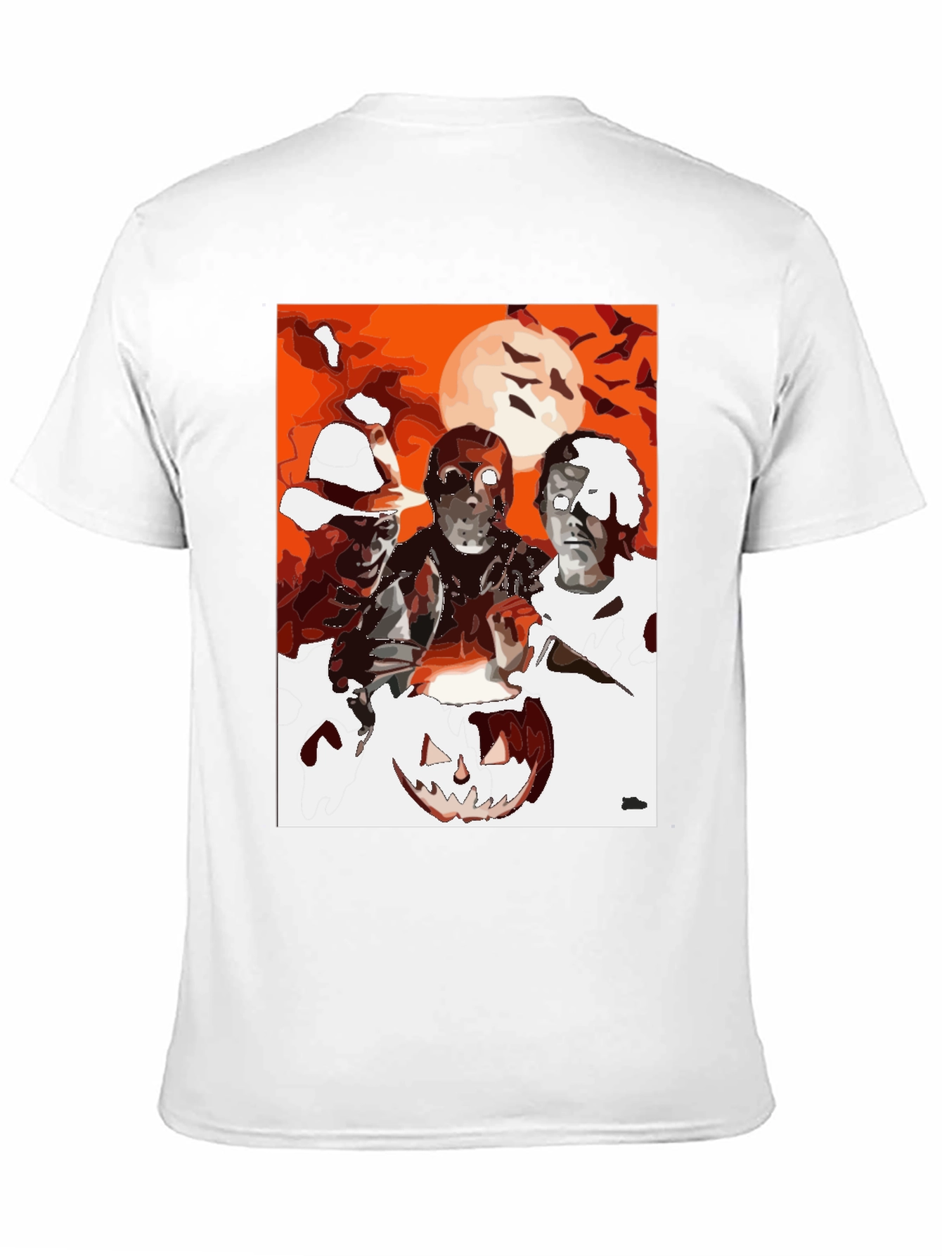 Halloween Horror Movie T-Shirt - Scary Pumpkins