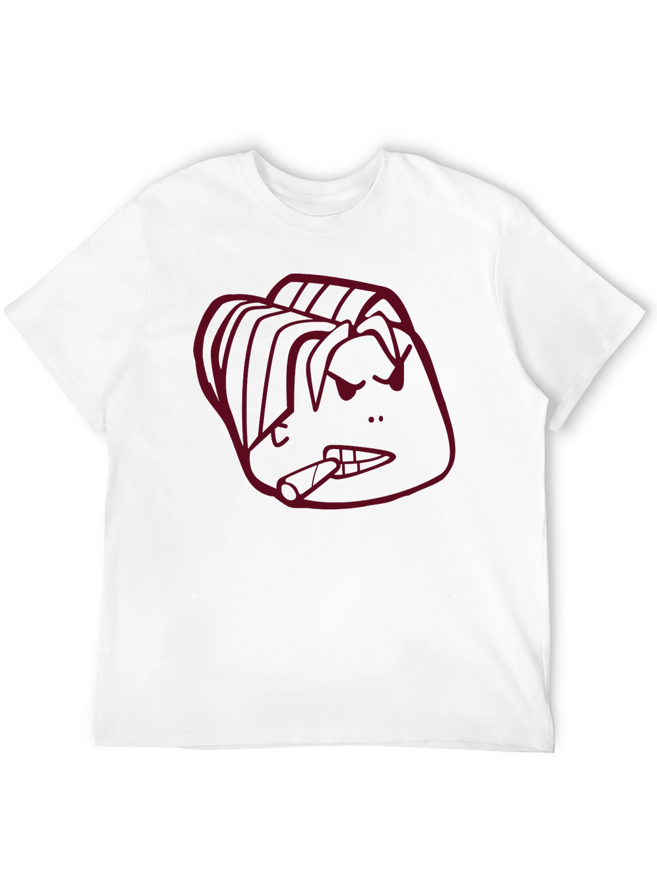 Graphic Print T-Shirt - Black