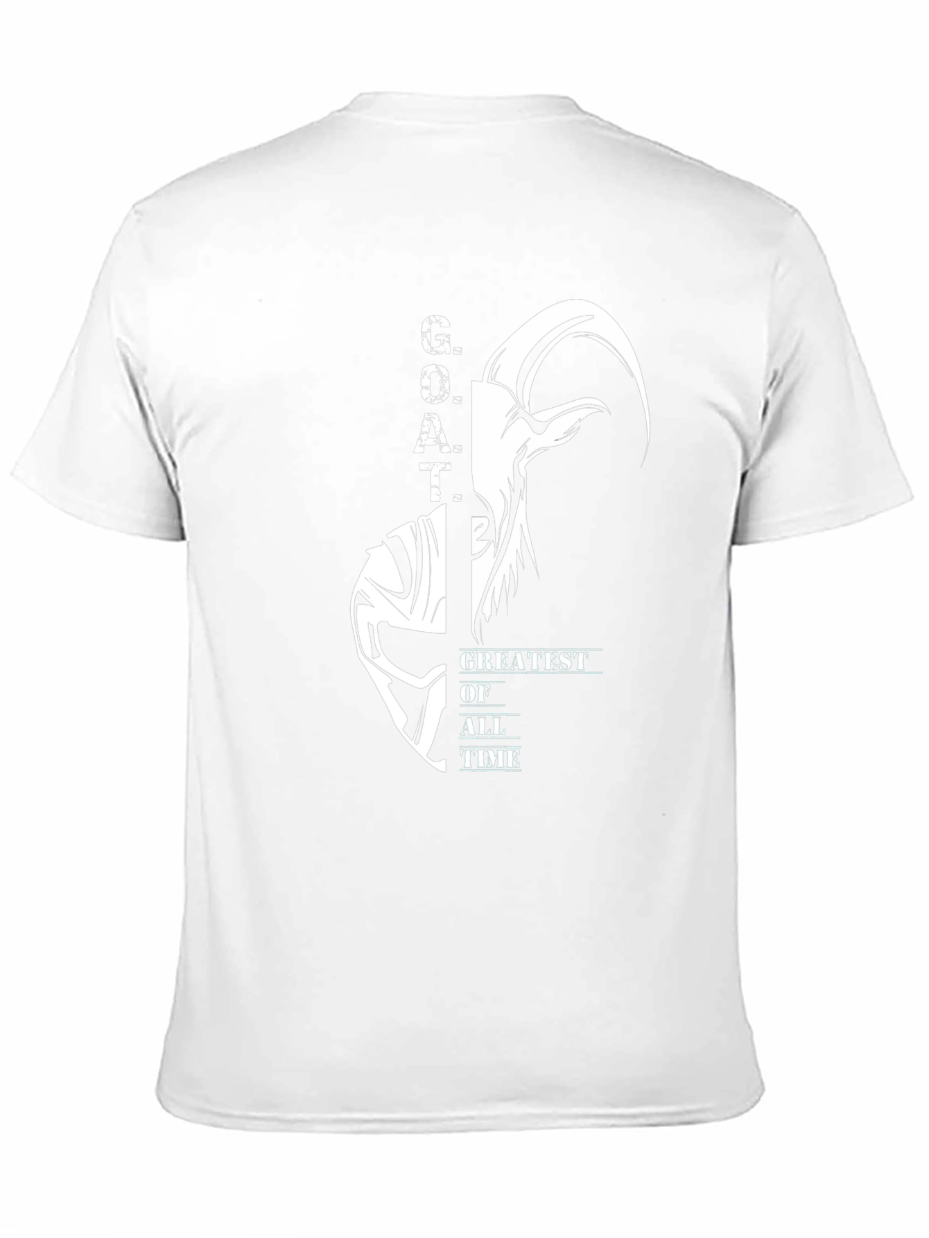 Greatest of All Time GOAT Black T-Shirt