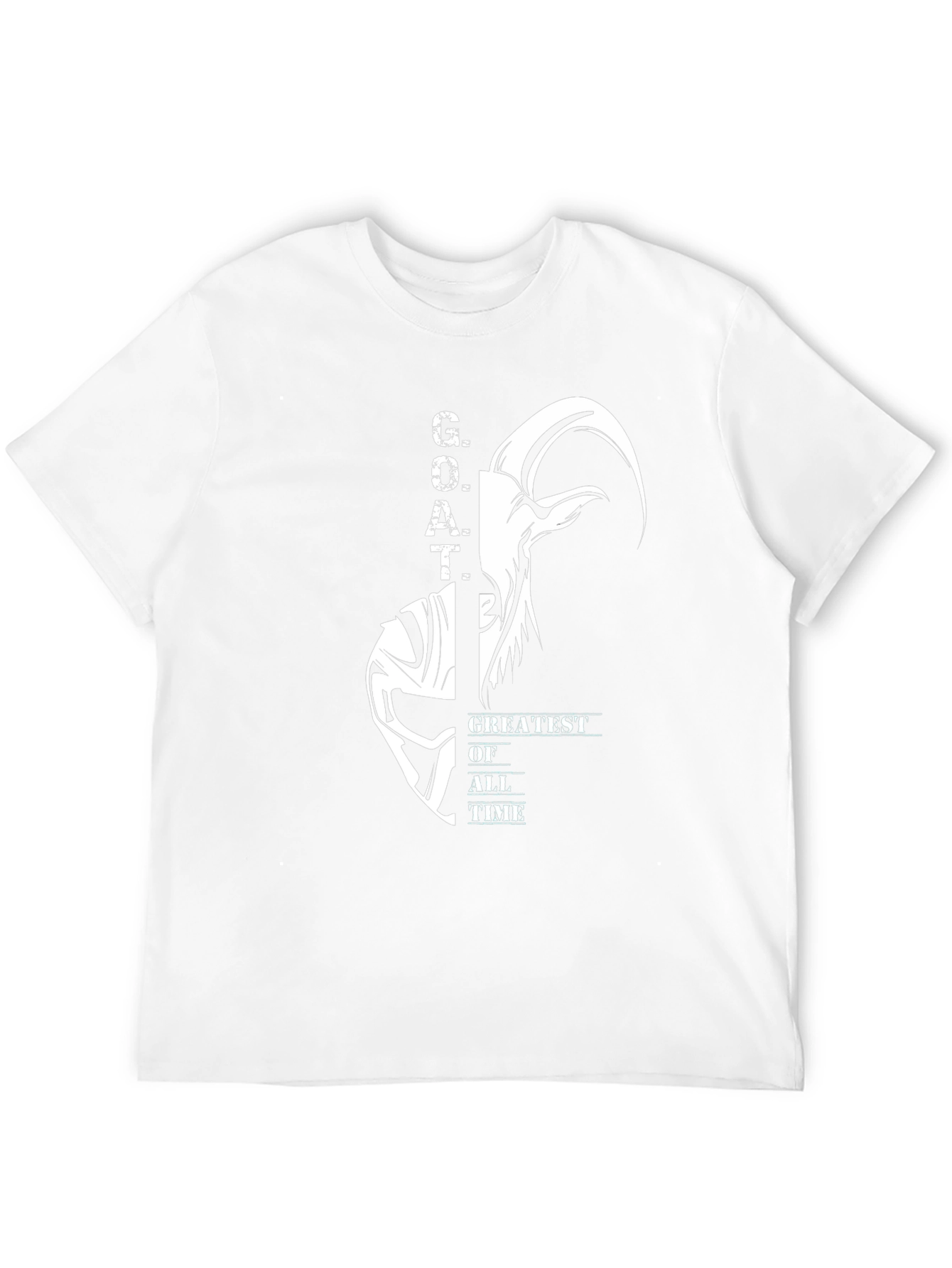Greatest of All Time GOAT Black T-Shirt