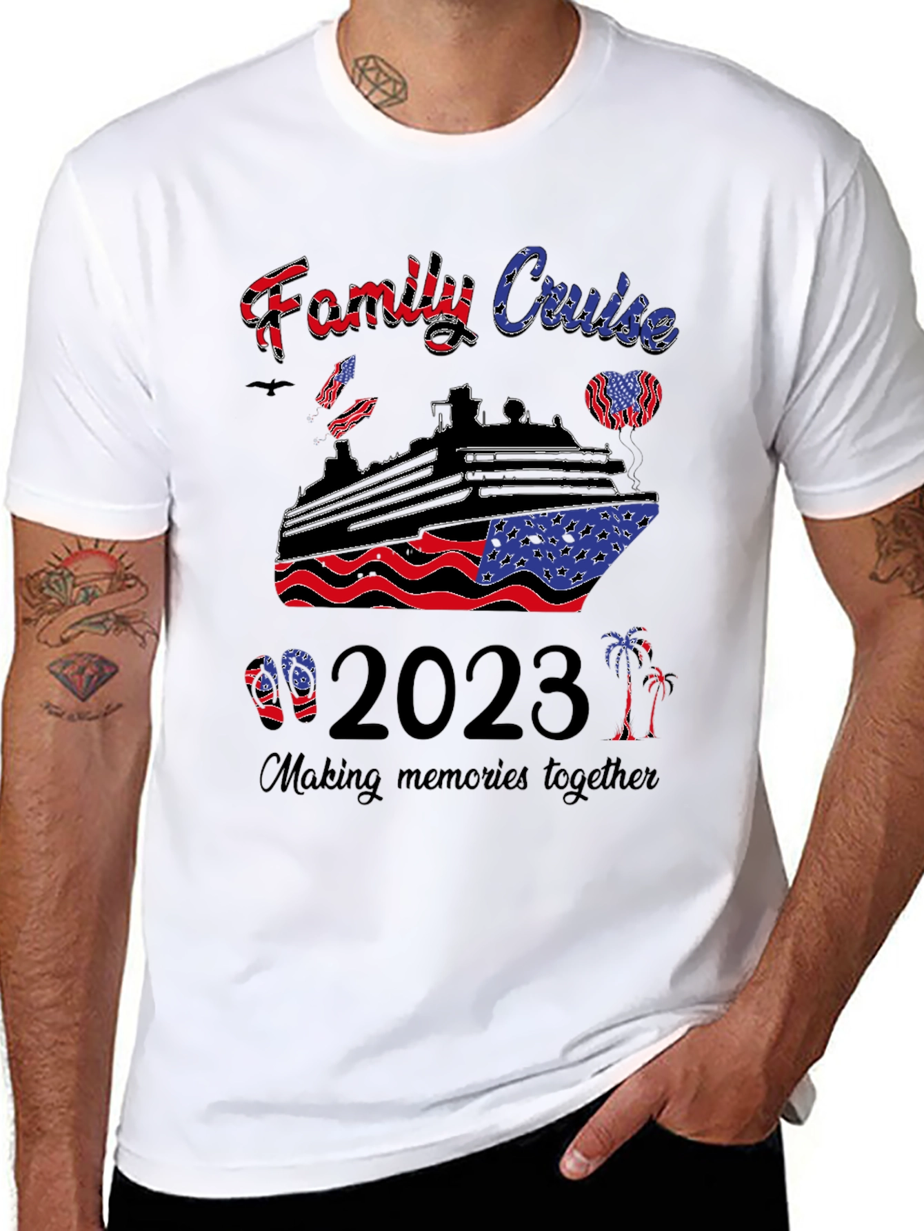 Family Cruise 2023 T-Shirt - Making Memories