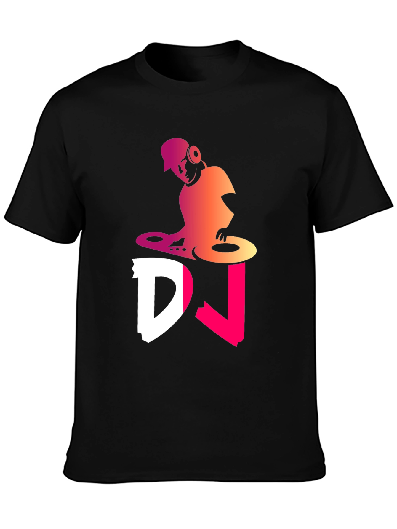 DJ Graphic Tee - Cool Music Lover Shirt