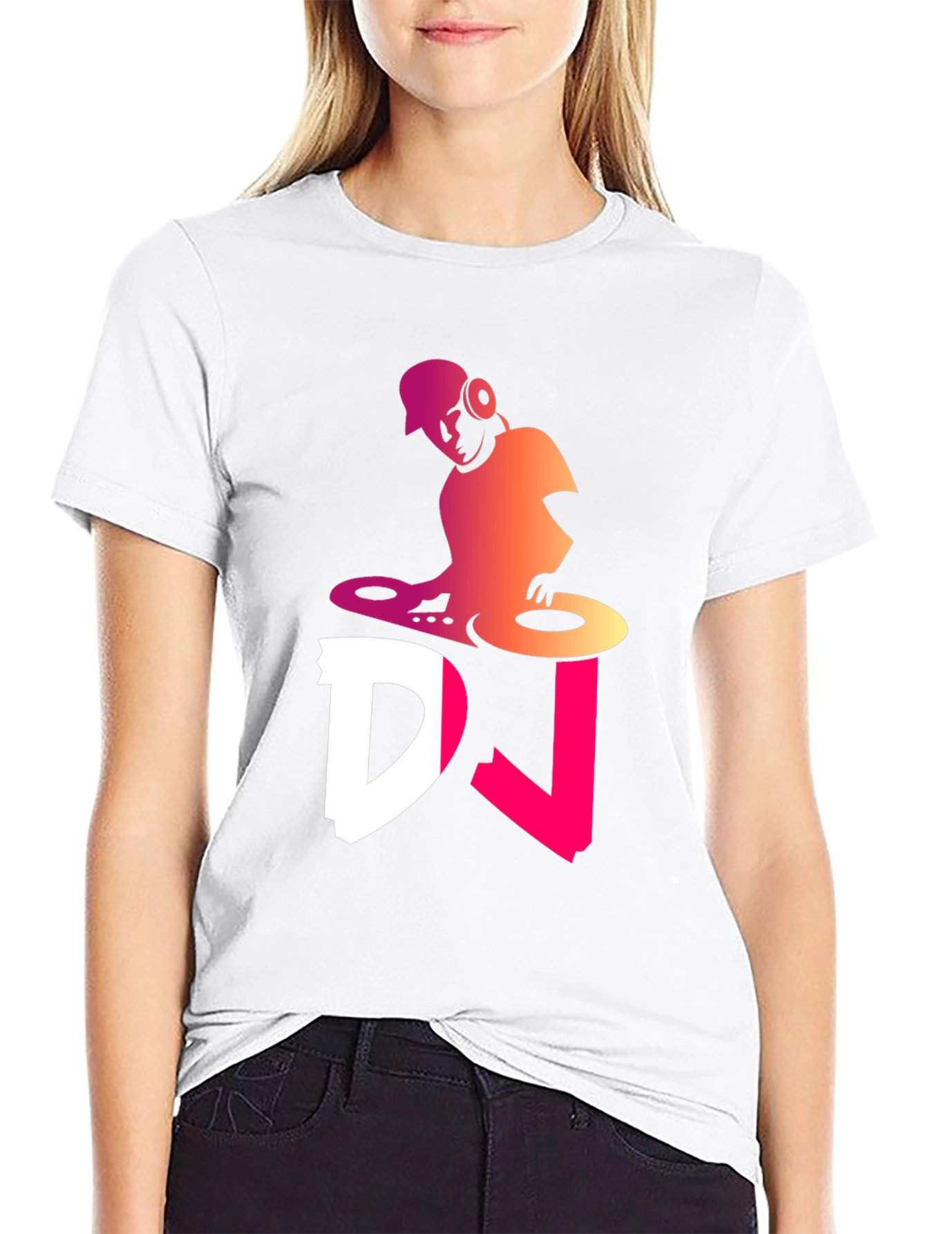 DJ Graphic Tee - Cool Music Lover Shirt