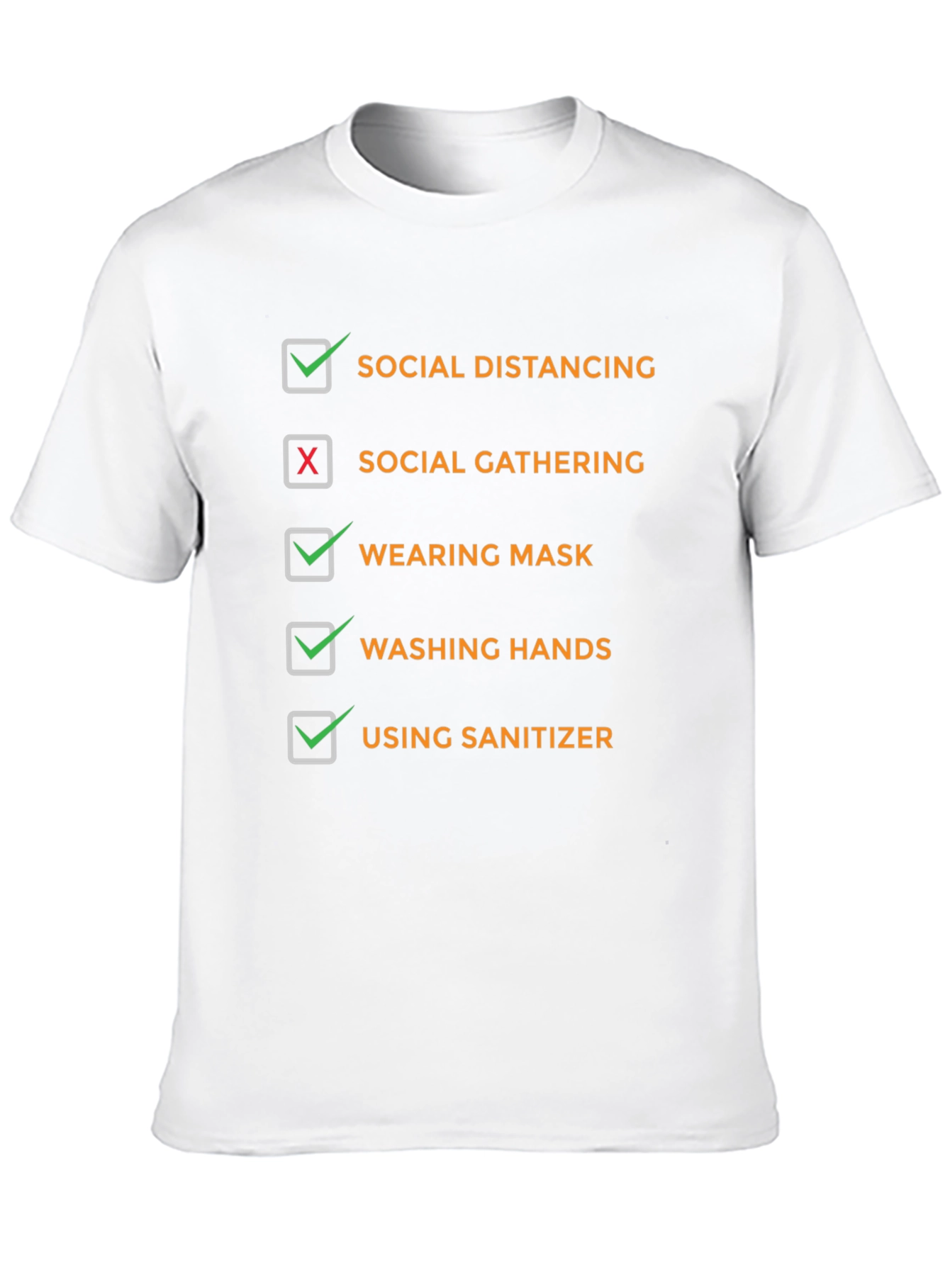 Social Distancing Graphic T-Shirt
