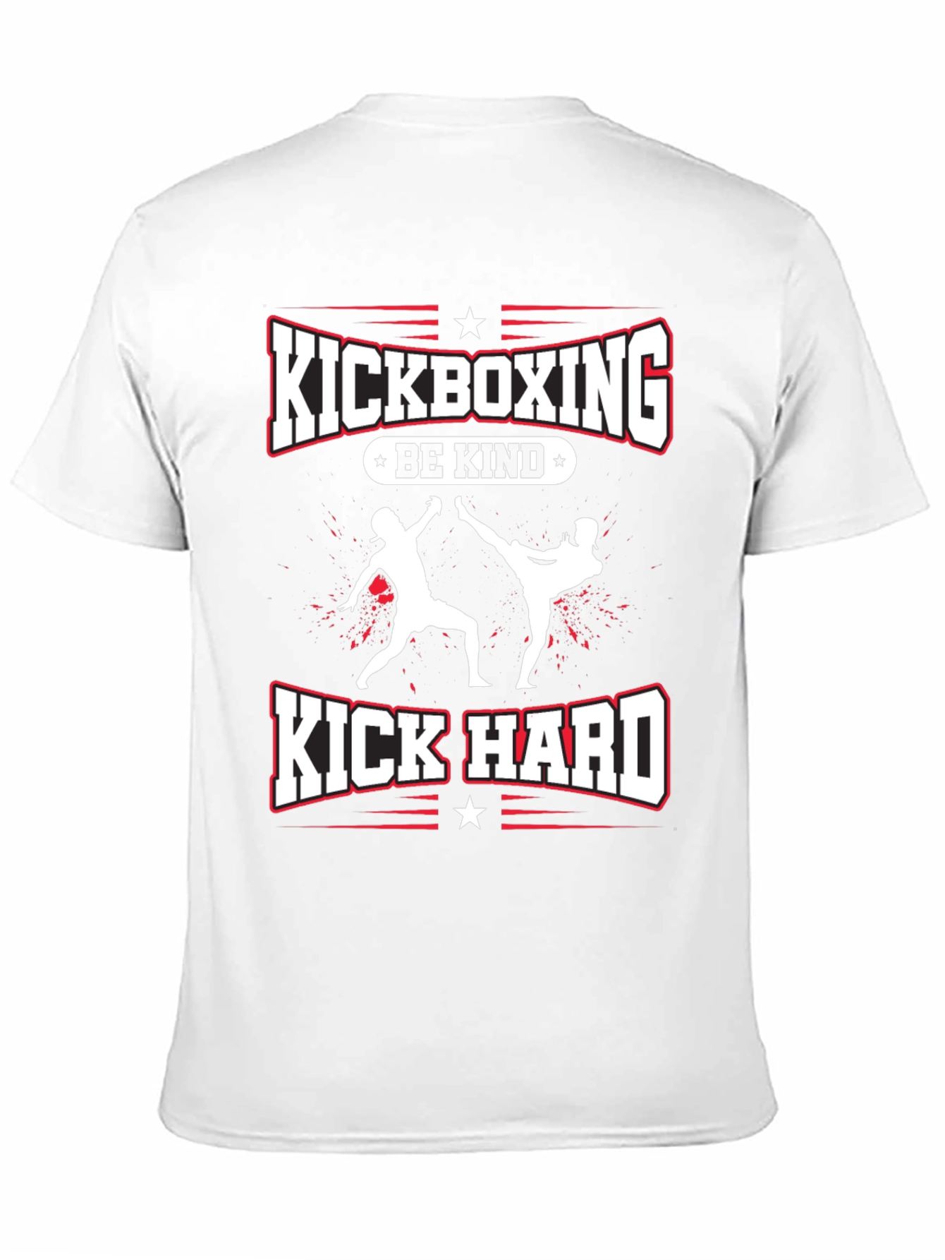 Kickboxing Be Kind Kick Hard T-Shirt