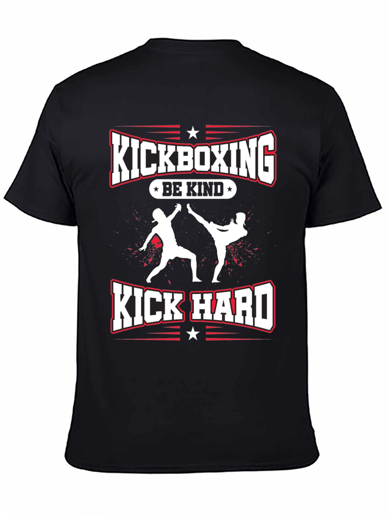 Kickboxing Be Kind Kick Hard T-Shirt