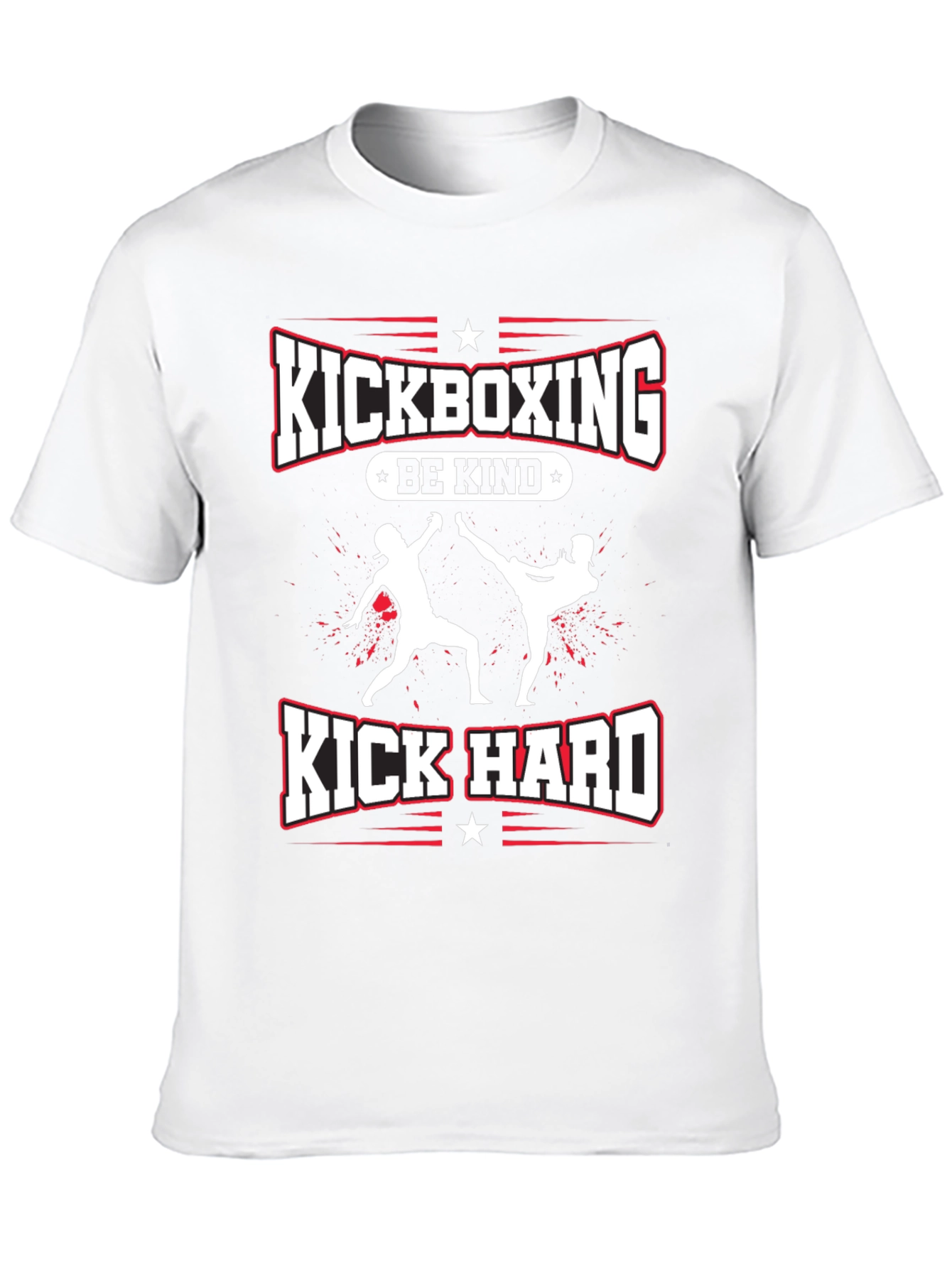 Kickboxing Be Kind Kick Hard T-Shirt