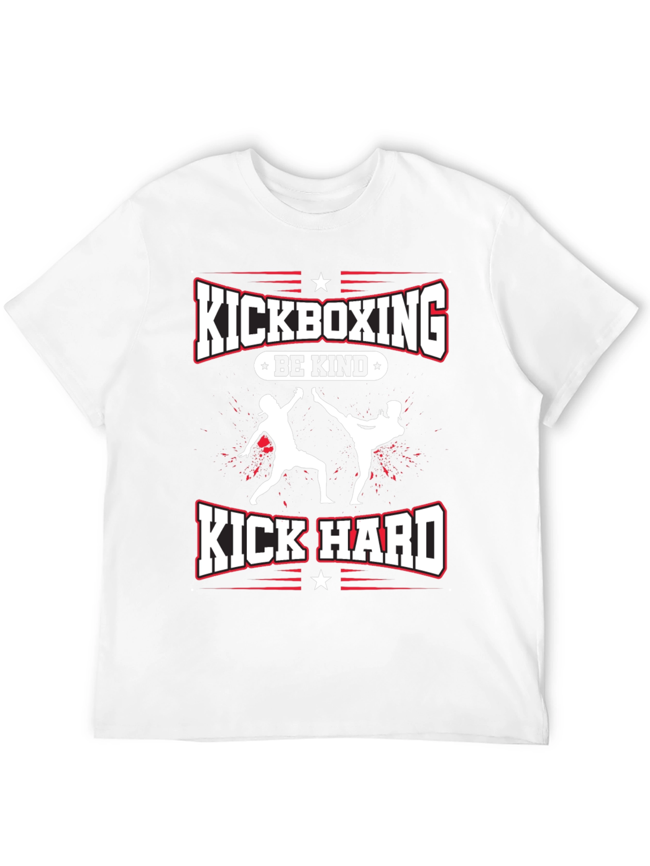 Kickboxing Be Kind Kick Hard T-Shirt