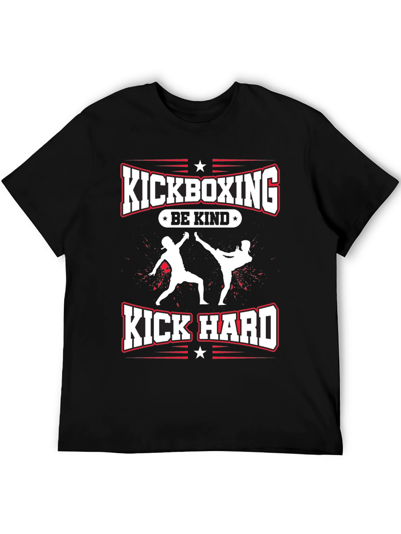 Kickboxing Be Kind Kick Hard T-Shirt
