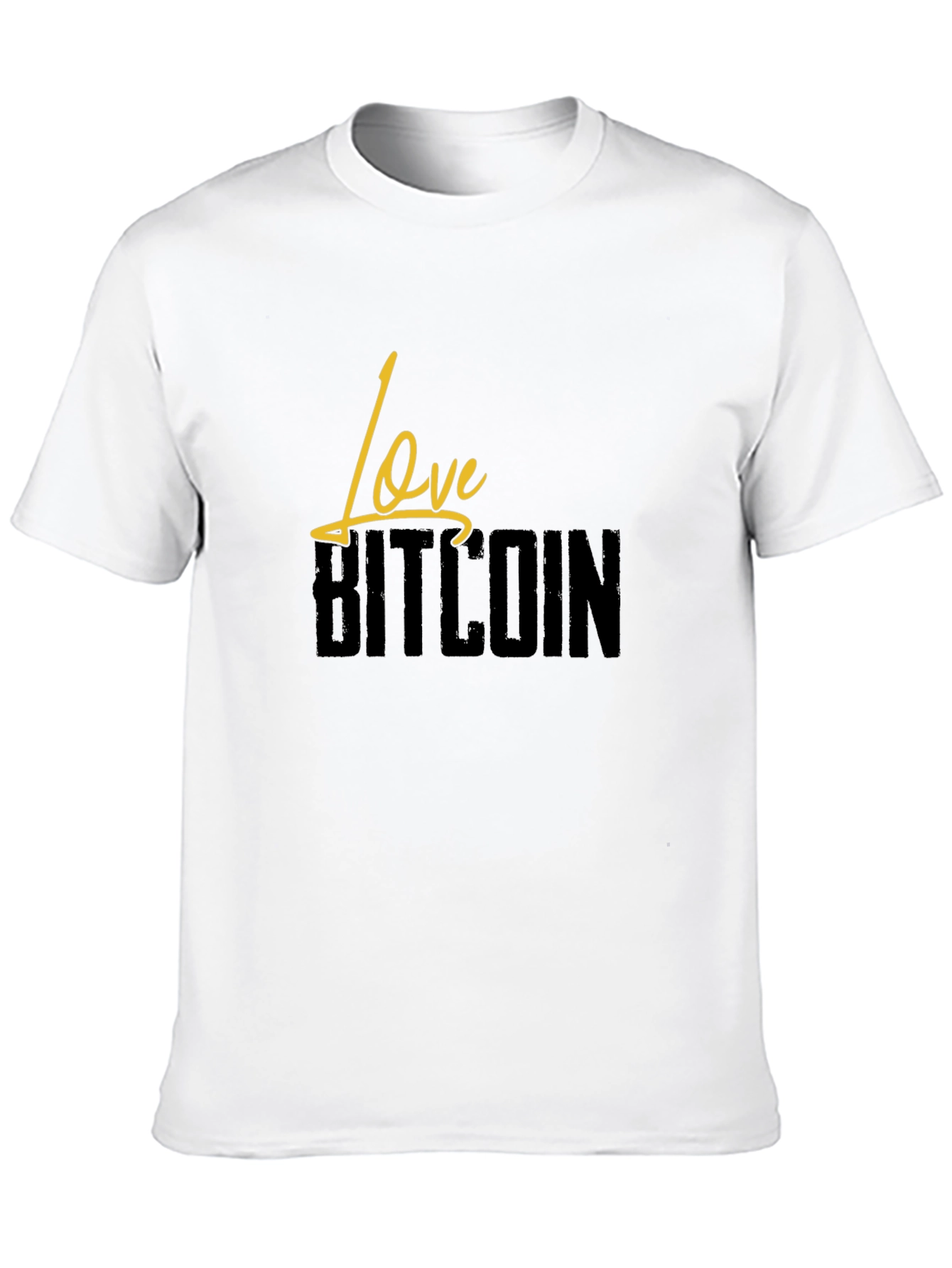Love Bitcoin Graphic T-Shirt - Crypto Fashion