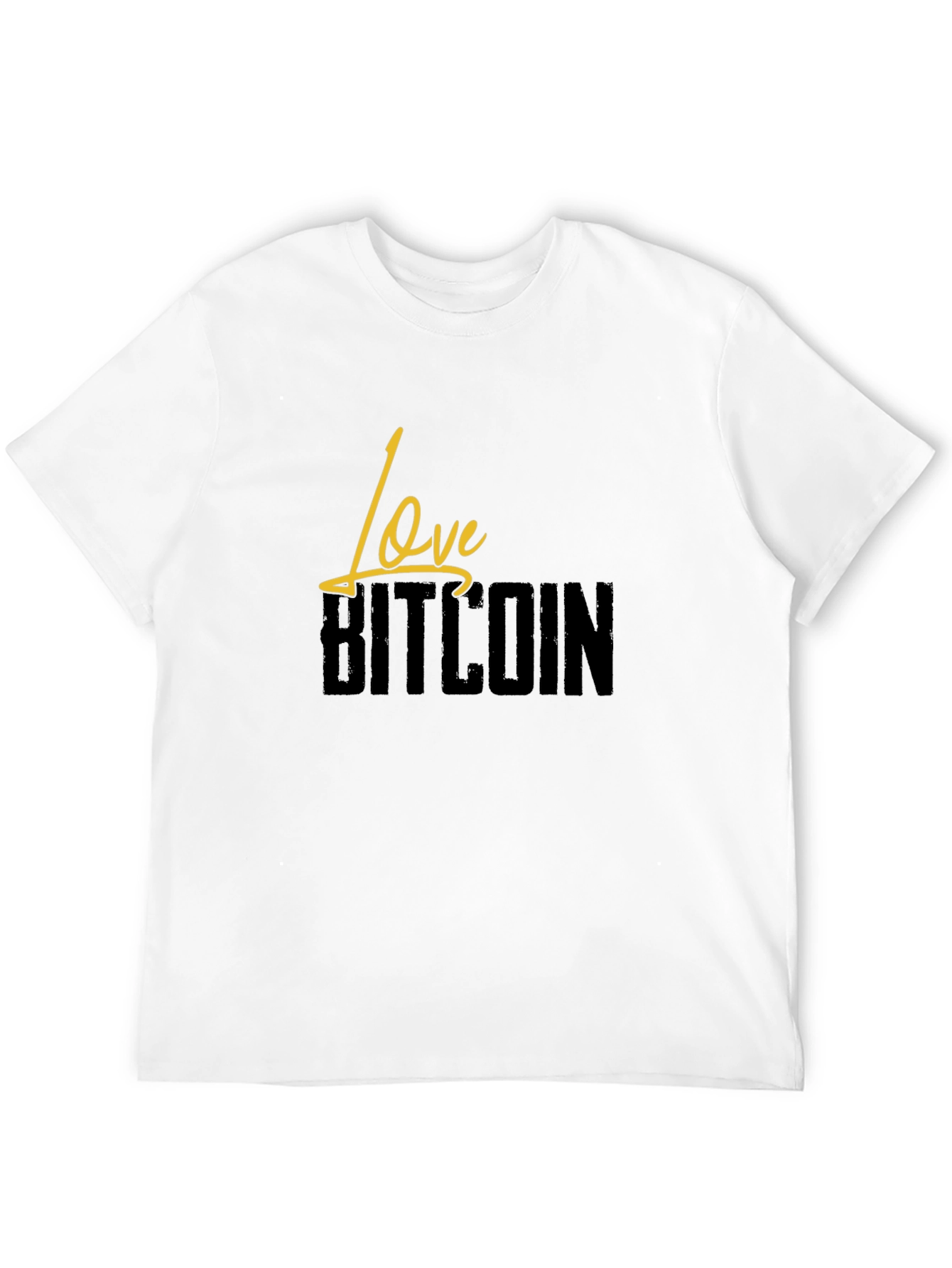 Love Bitcoin Graphic T-Shirt - Crypto Fashion