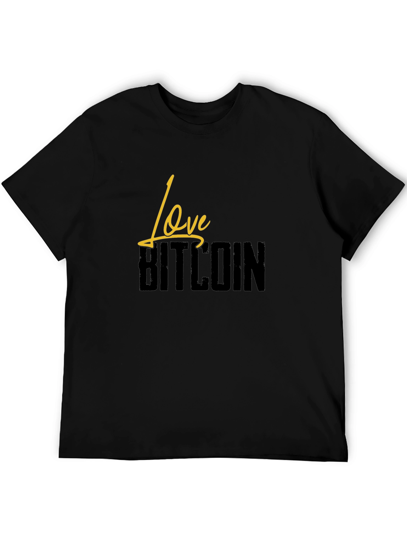 Love Bitcoin Graphic T-Shirt - Crypto Fashion