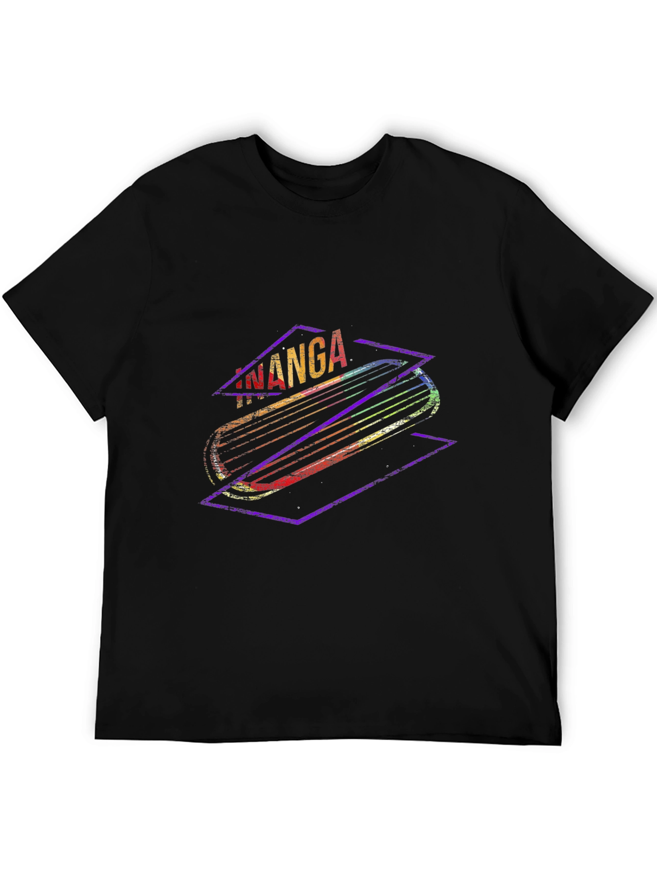 Retro Rainbow Guitarist T-Shirt