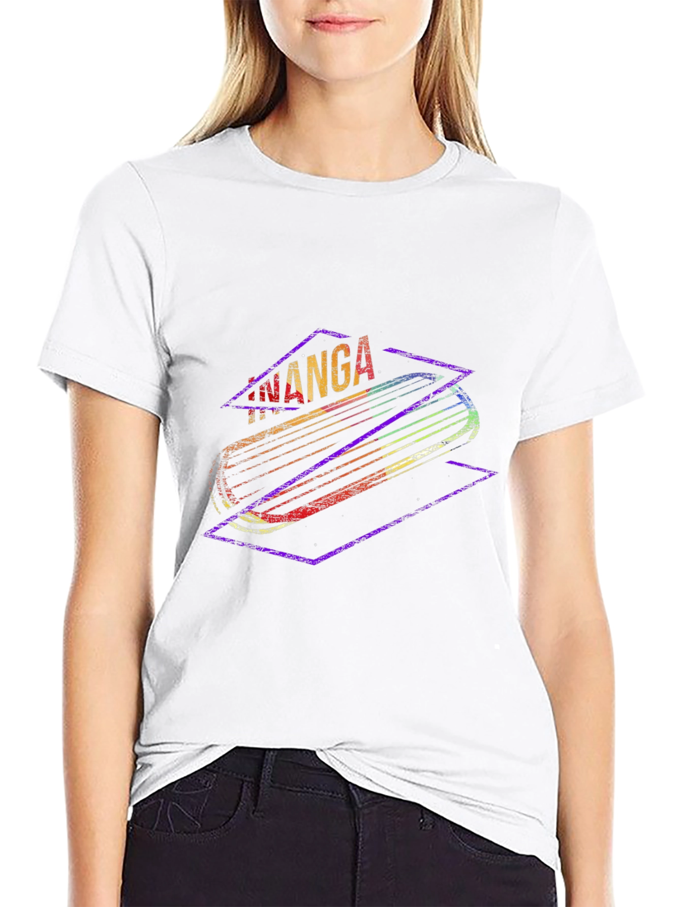 Retro Rainbow Guitarist T-Shirt