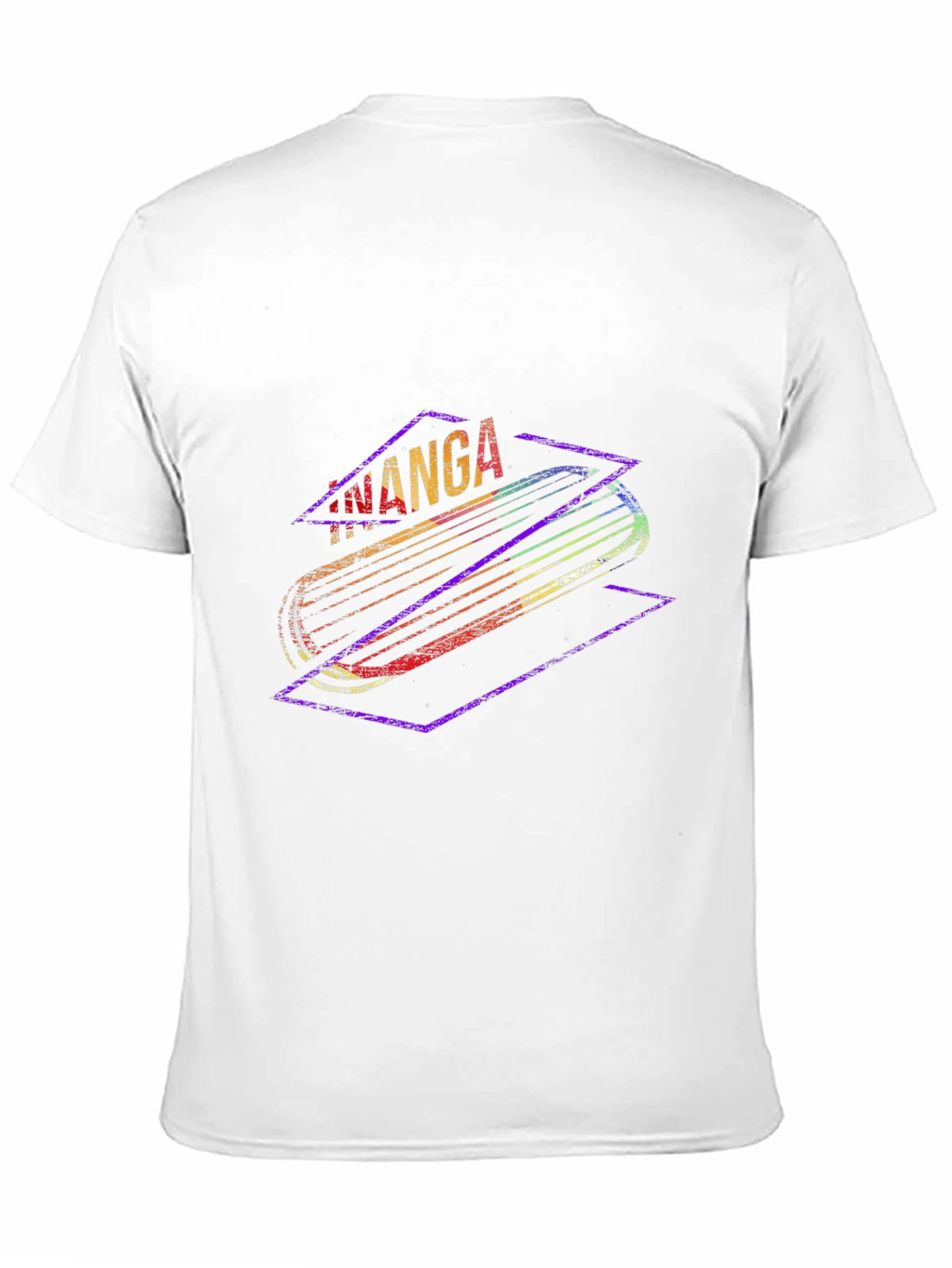 Retro Rainbow Guitarist T-Shirt