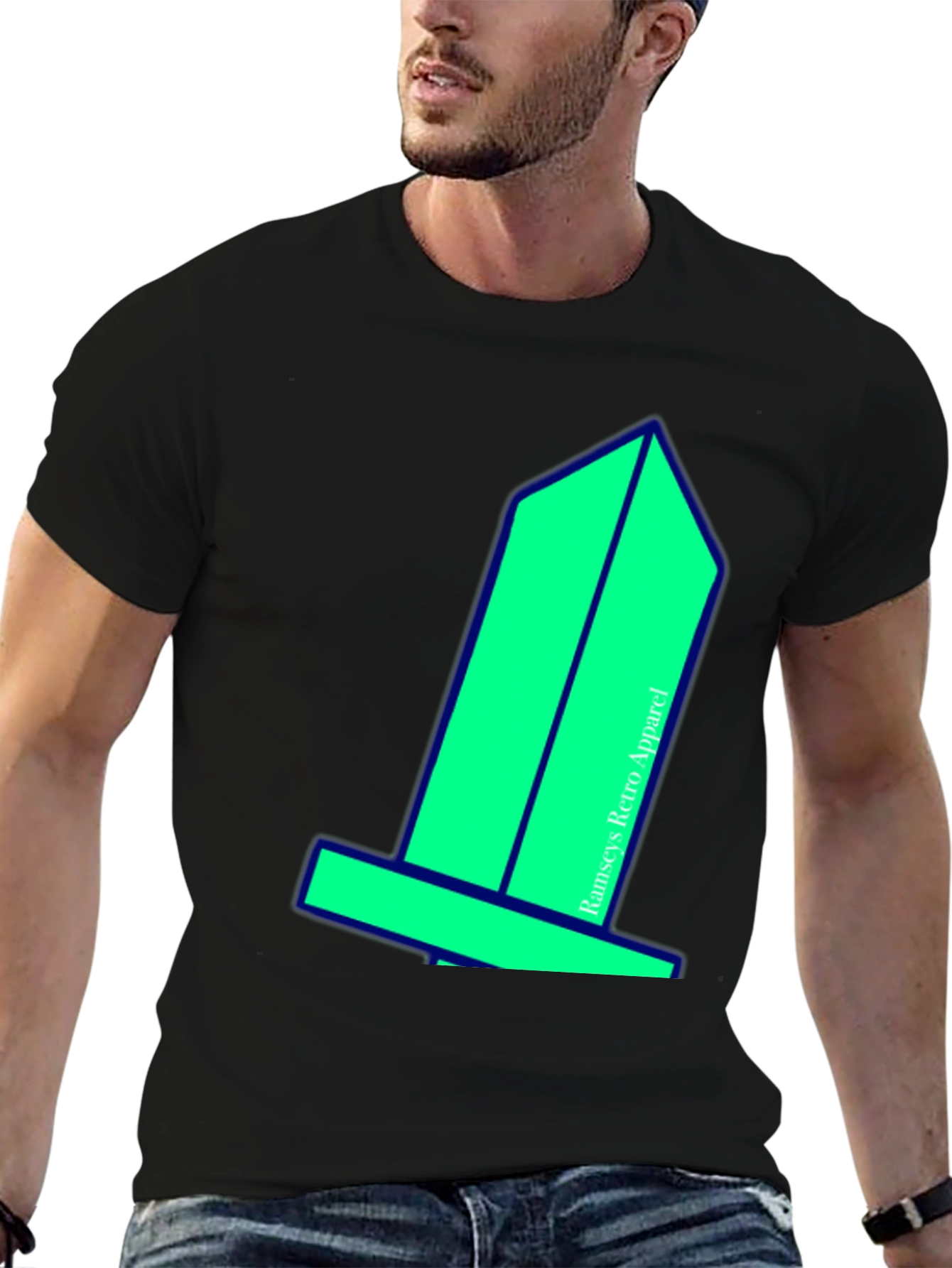 Retro Geometric T-Shirt - Modern Style