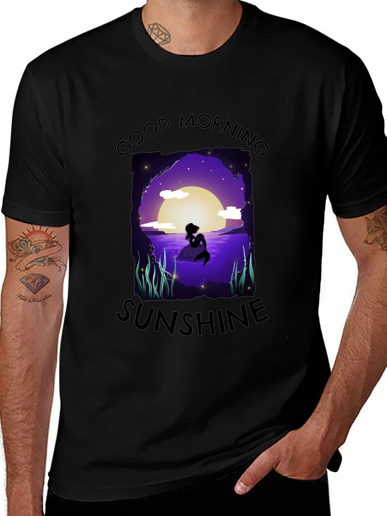 Good Morning Sunshine Mermaid T-Shirt