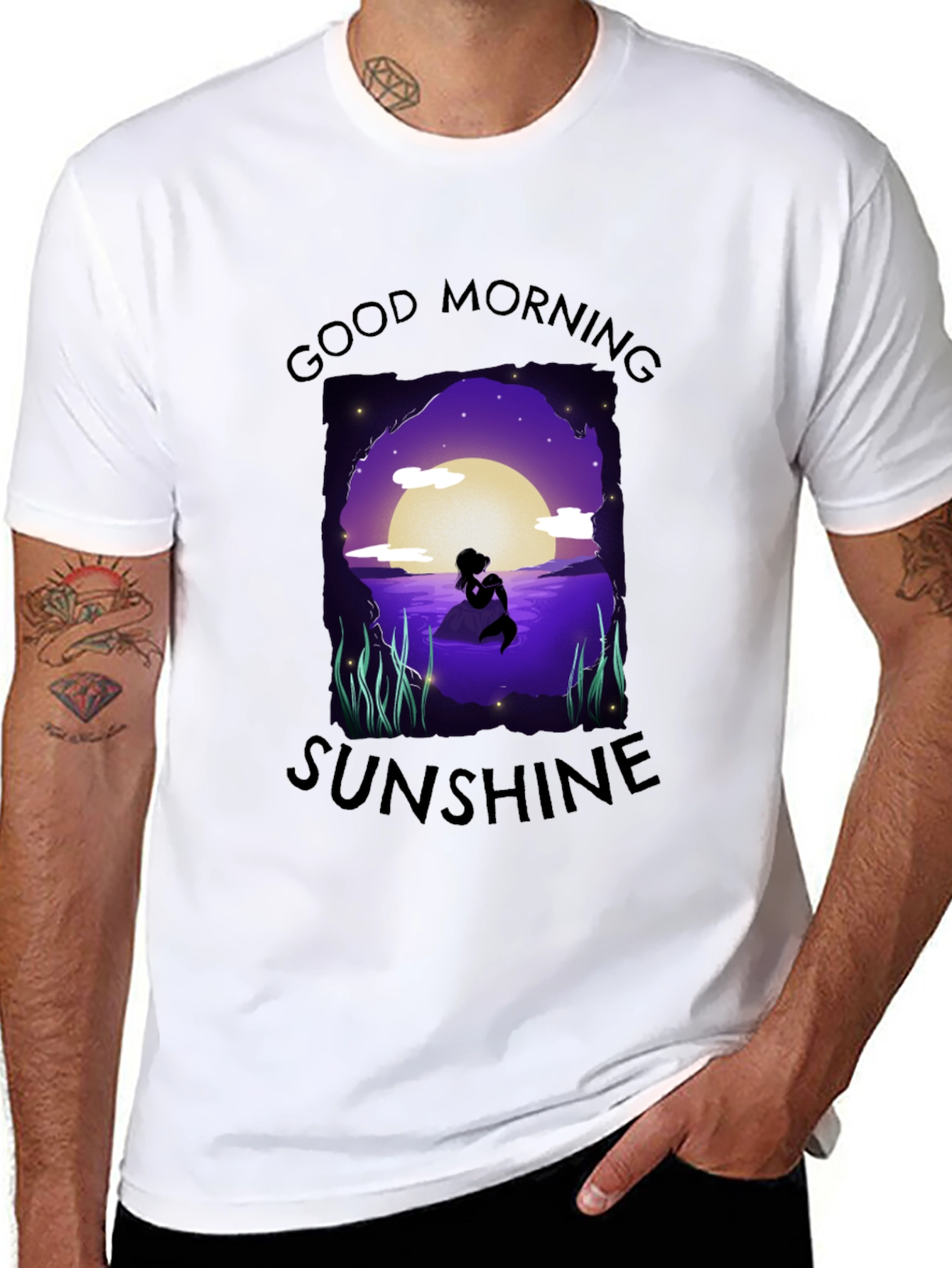 Good Morning Sunshine Mermaid T-Shirt