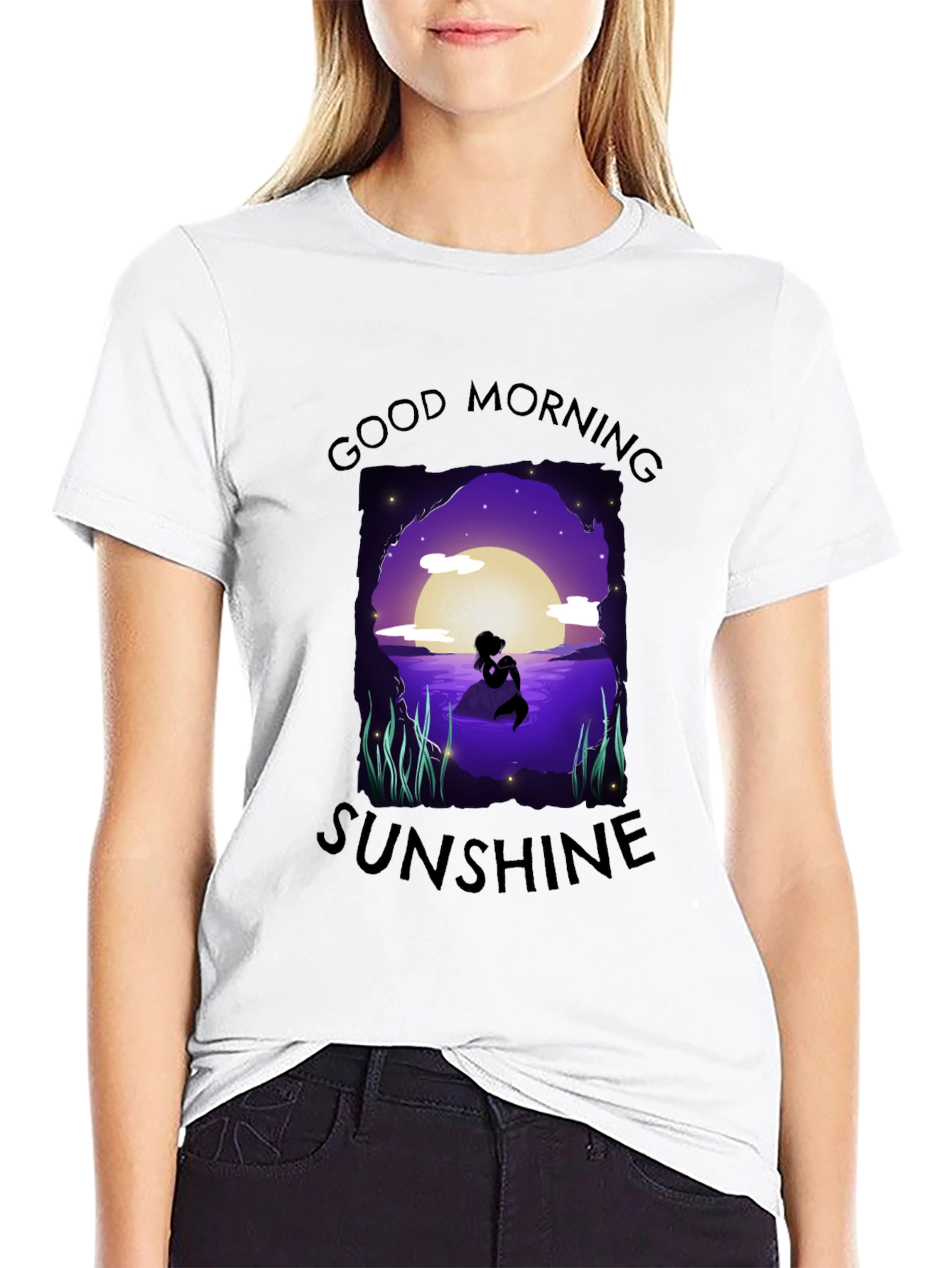 Good Morning Sunshine Mermaid T-Shirt