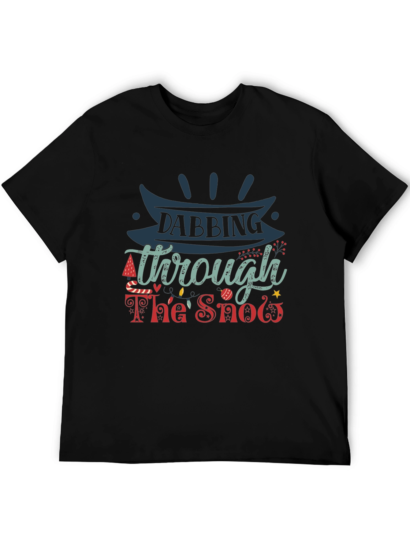 Dabbing Through The Snow Christmas T-Shirt