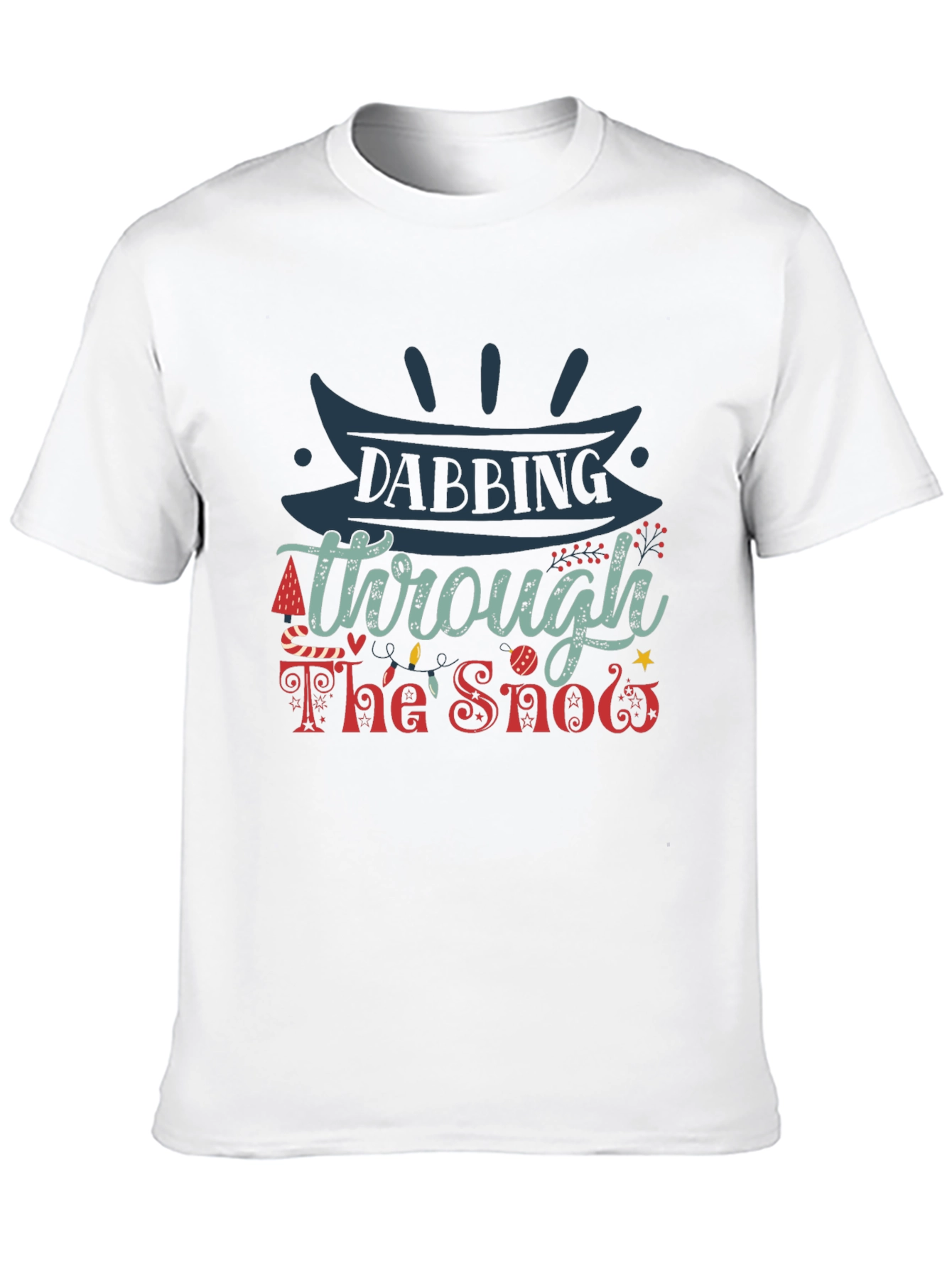 Dabbing Through The Snow Christmas T-Shirt