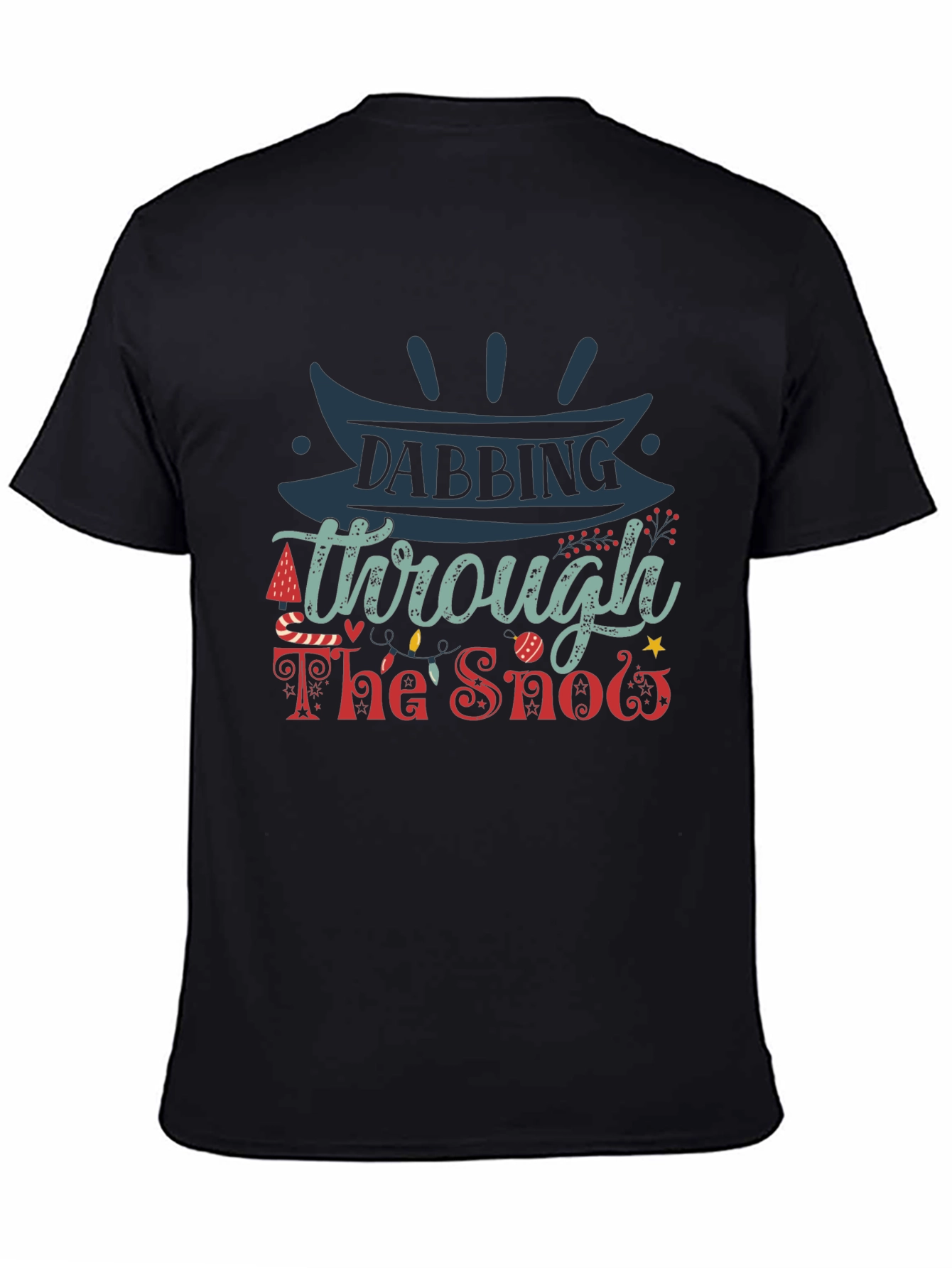 Dabbing Through The Snow Christmas T-Shirt