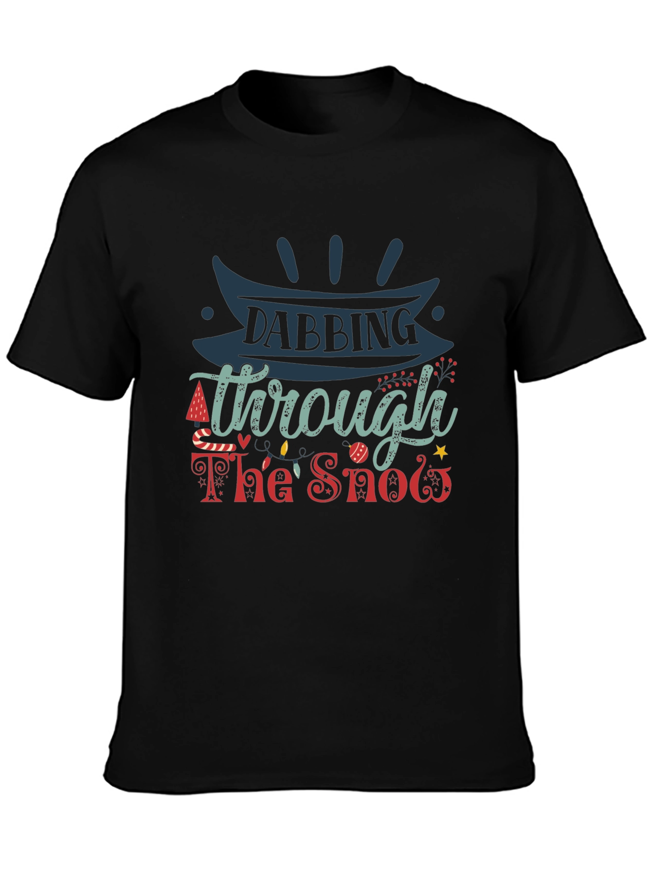 Dabbing Through The Snow Christmas T-Shirt