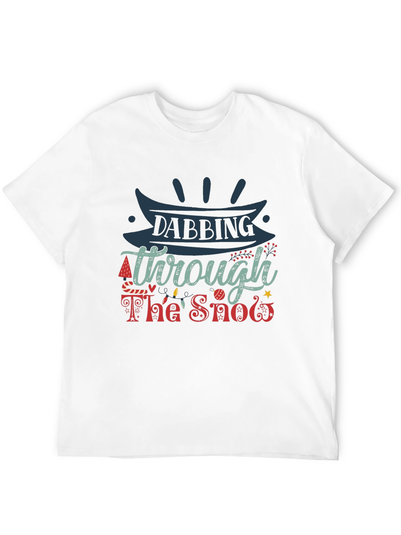 Dabbing Through The Snow Christmas T-Shirt