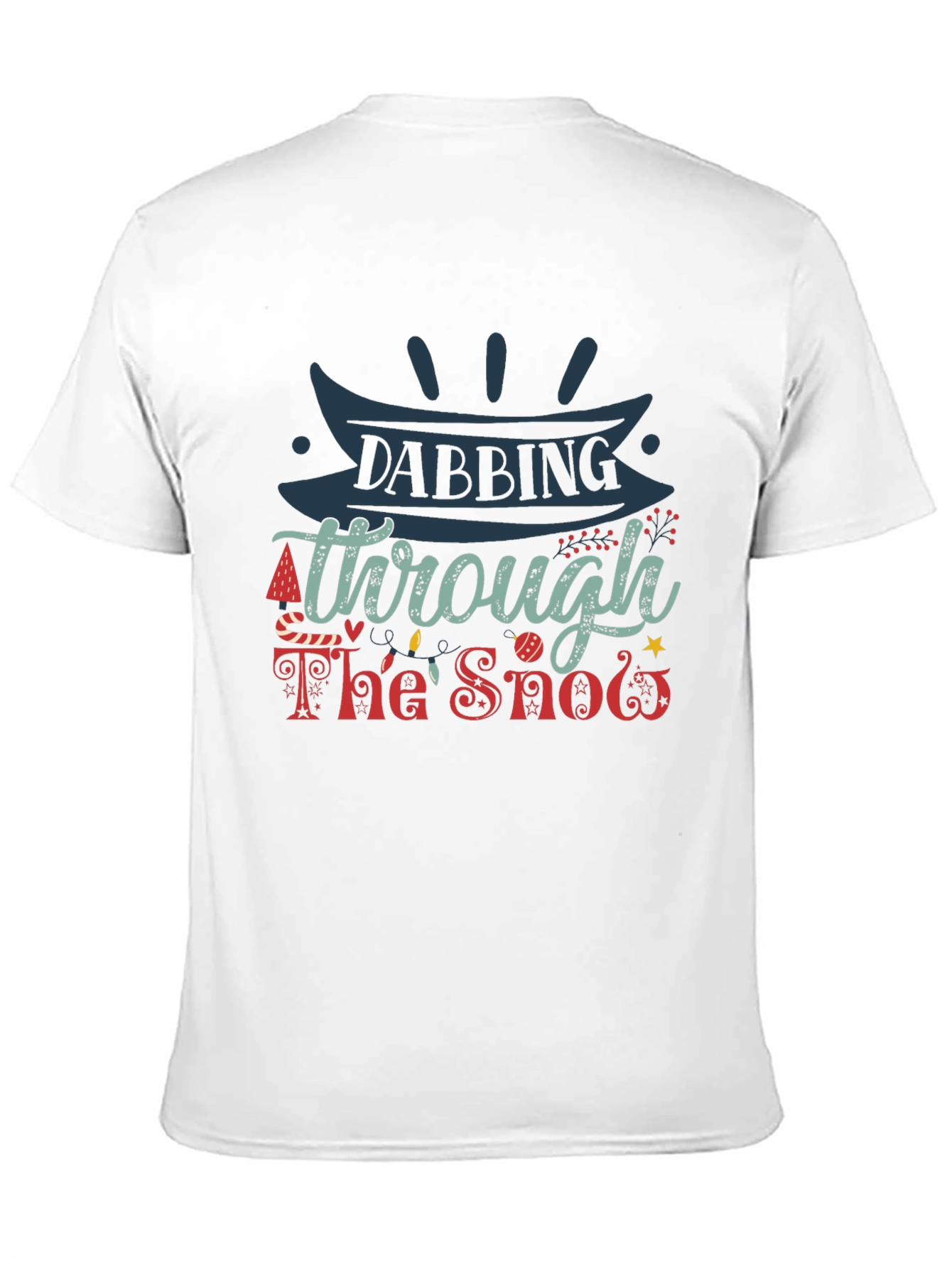 Dabbing Through The Snow Christmas T-Shirt