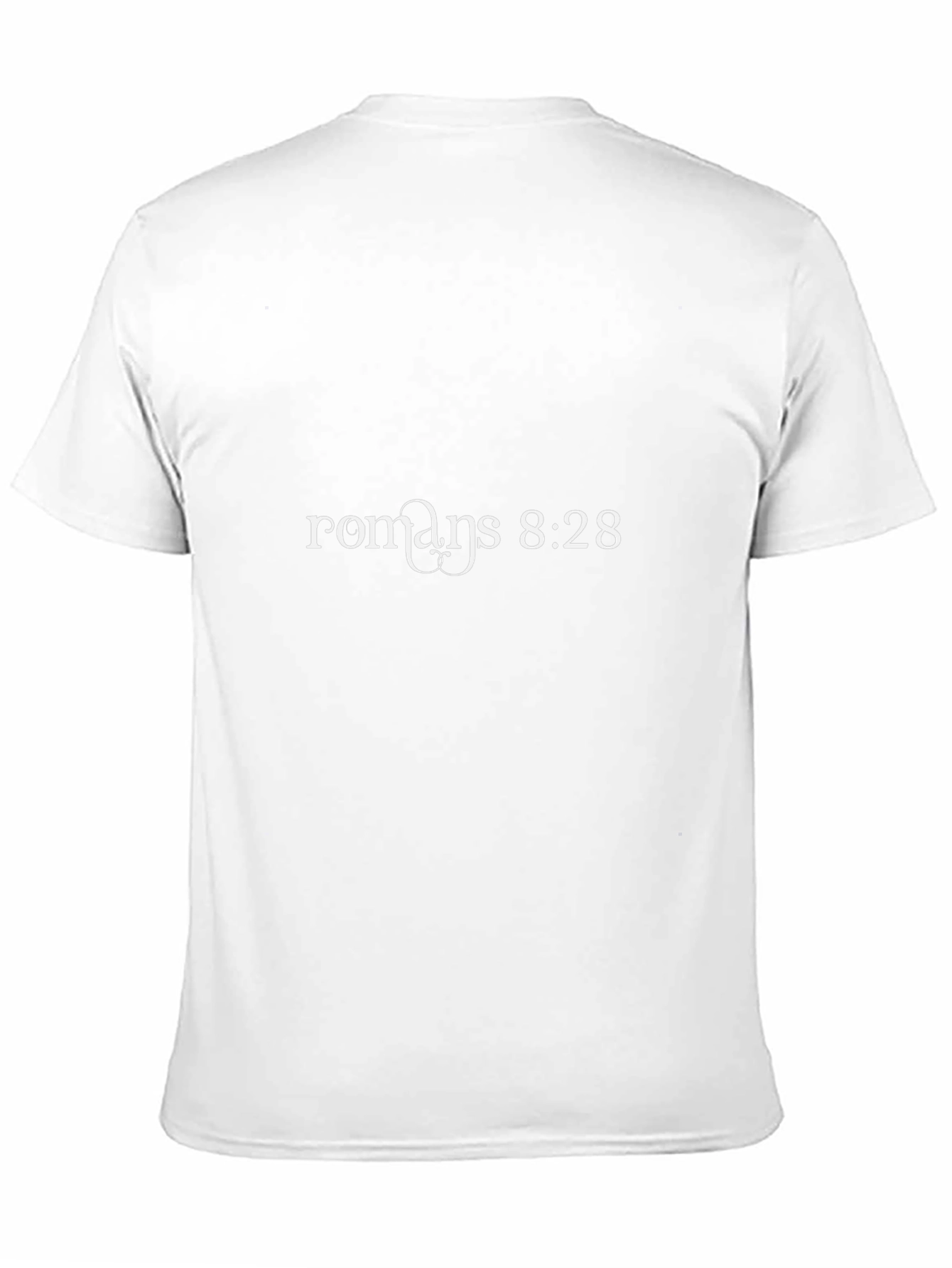 Romans 8:28 Graphic Tee - Christian Faith Shirt
