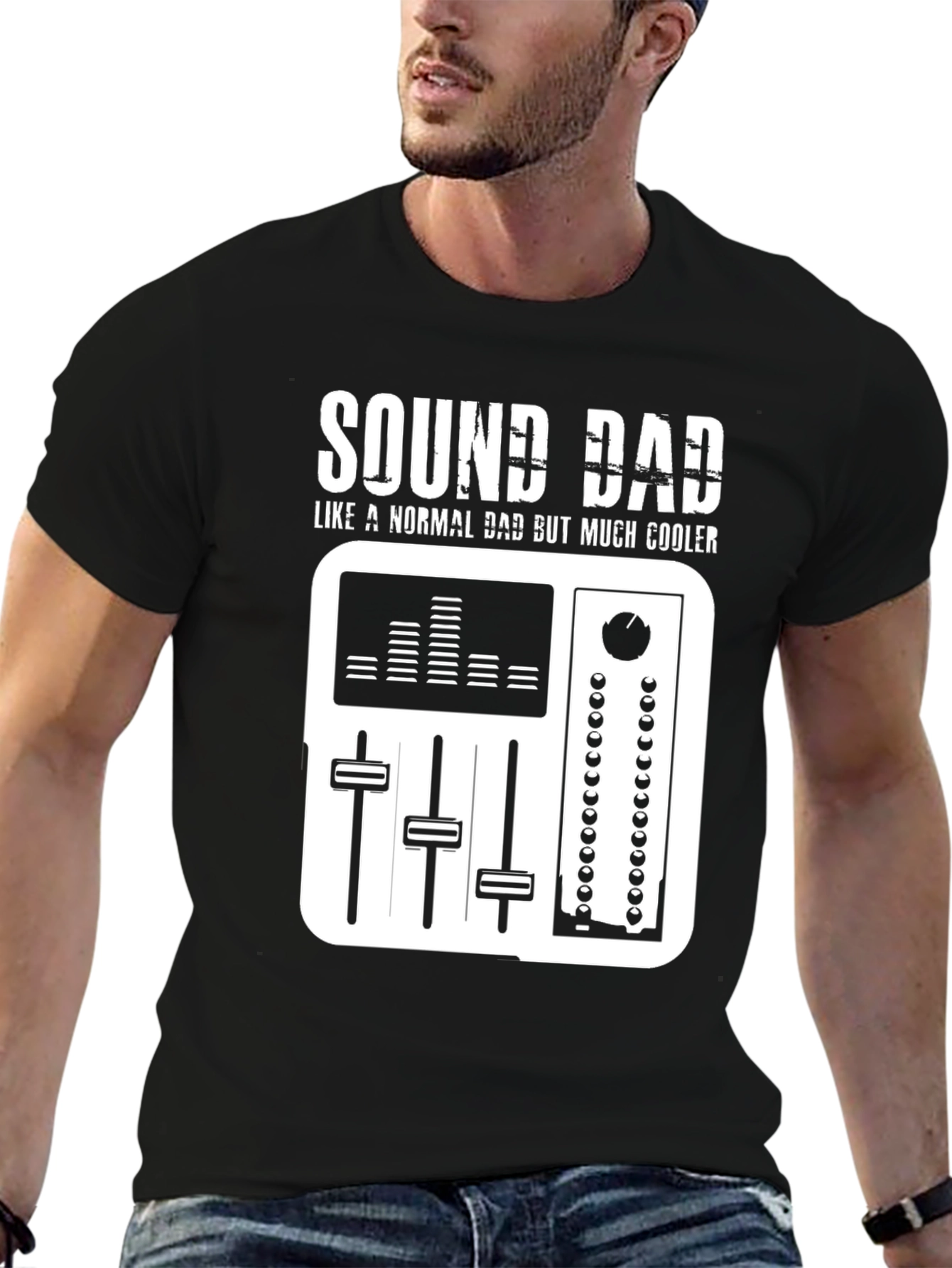 Sound Dad T-Shirt - Cool Musician Dad Tee