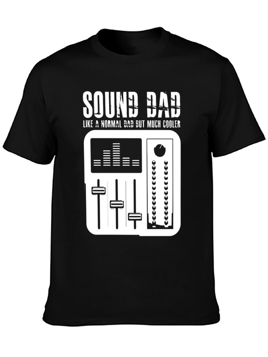 Sound Dad T-Shirt - Cool Musician Dad Tee
