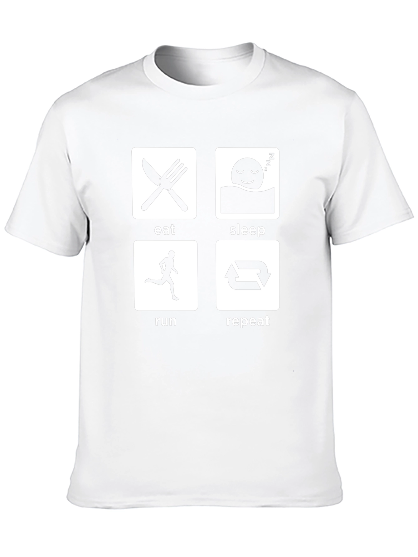 Eat Sleep Run Repeat T-Shirt