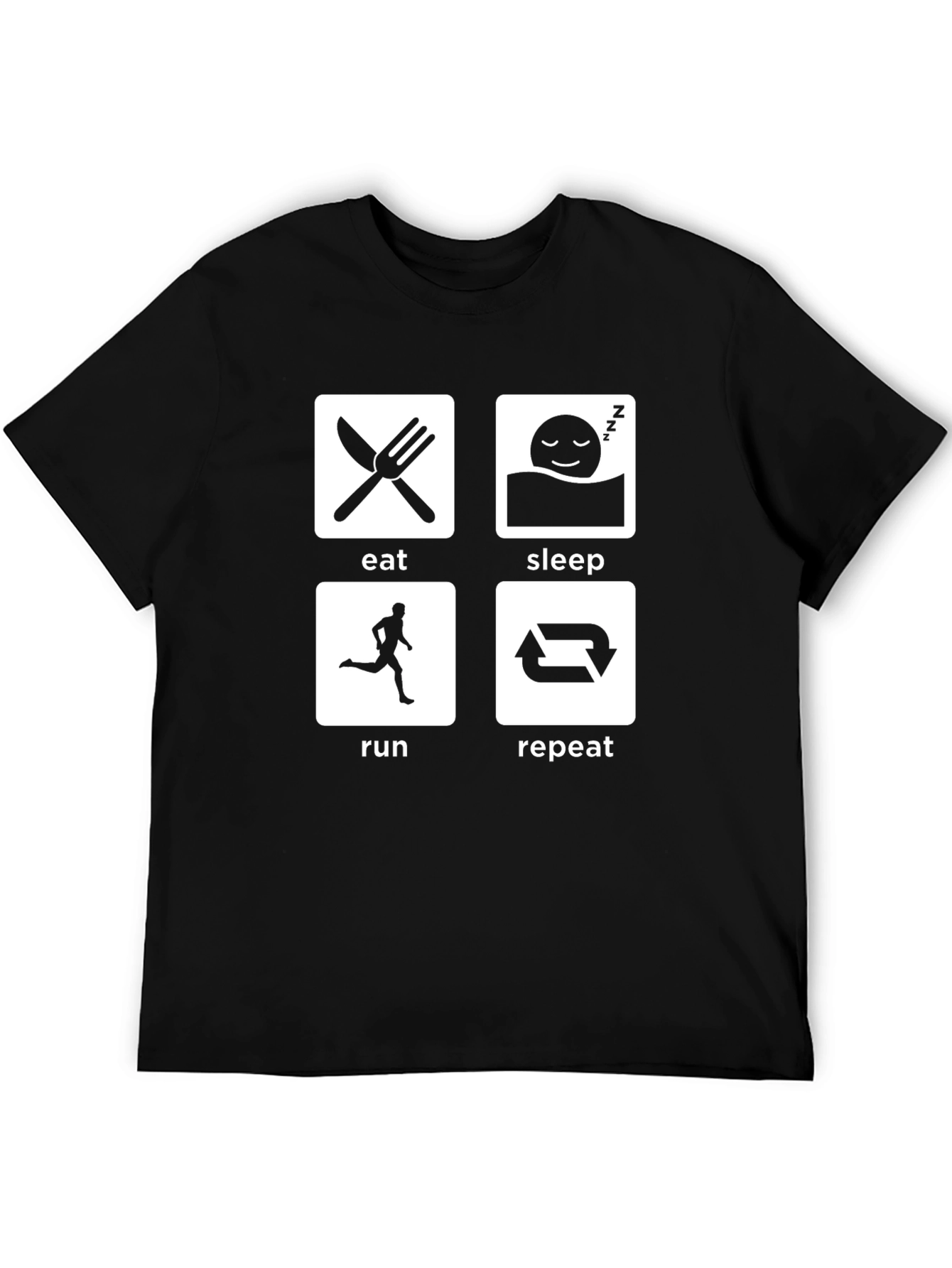 Eat Sleep Run Repeat T-Shirt