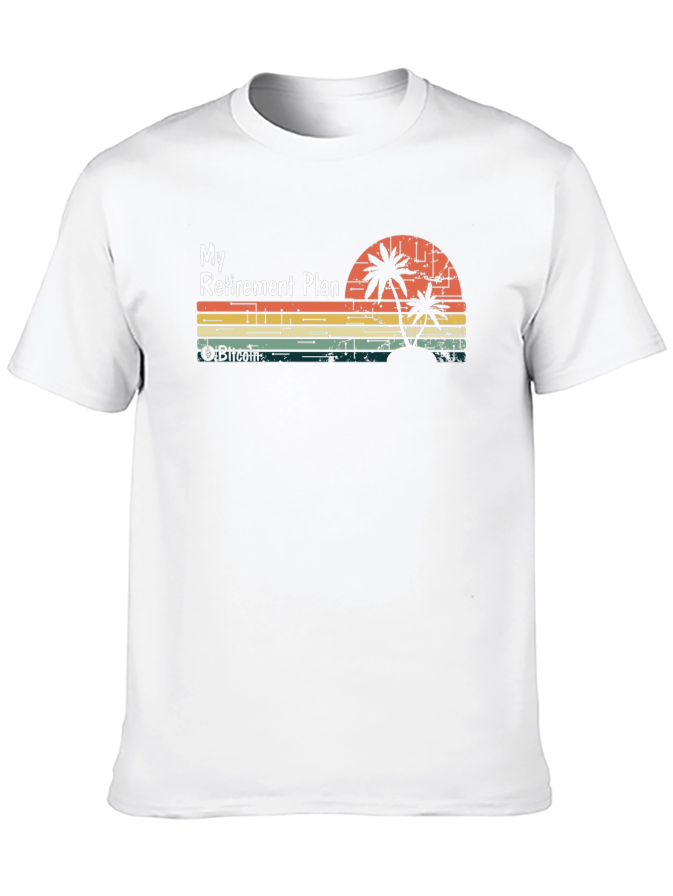 Bitcoin Retirement Plan Graphic Tee - Black